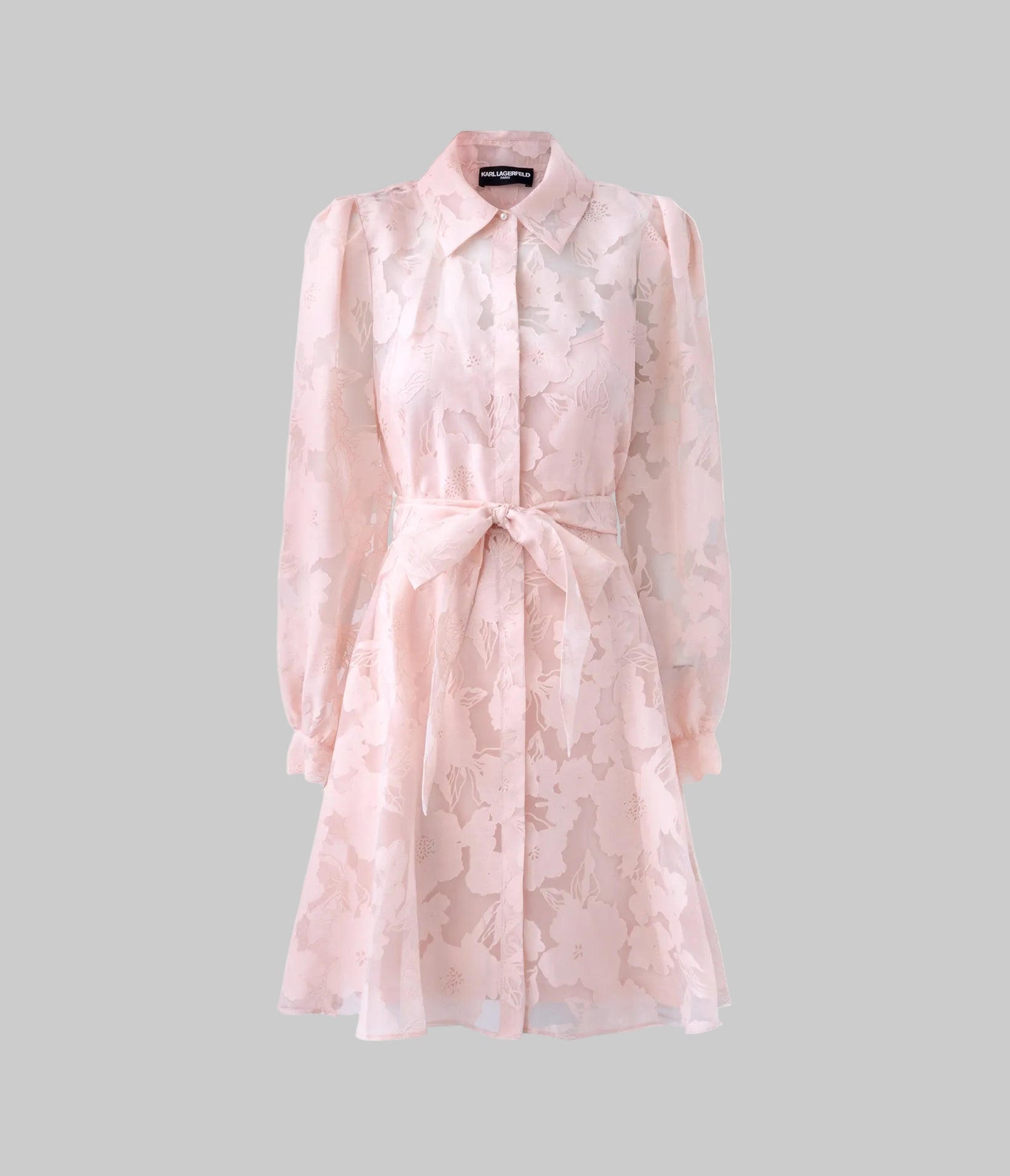 FLORAL JACQUARD SHIRT DRESS View 2 | SUMMER FLORALS FLORAL JACQUARD SHIRT DRESS View 2 | SUMMER FLORALS