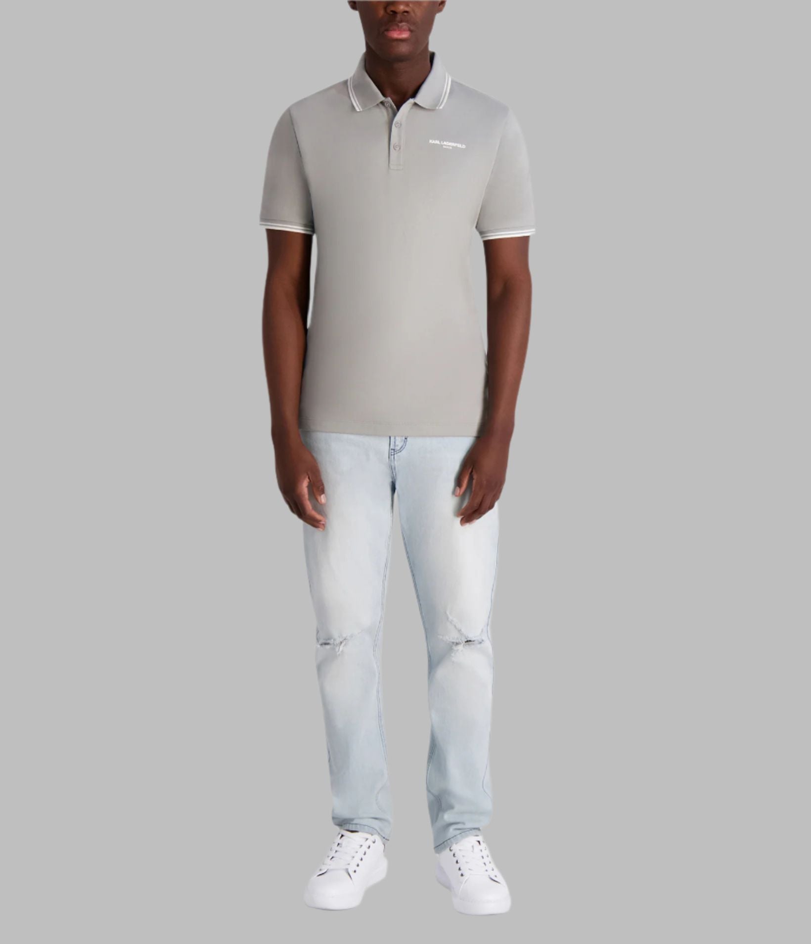 CORE POLO WITH KL LOGO VIEW 4 | Men's Sale CORE POLO WITH KL LOGO VIEW 4 | Men's Sale