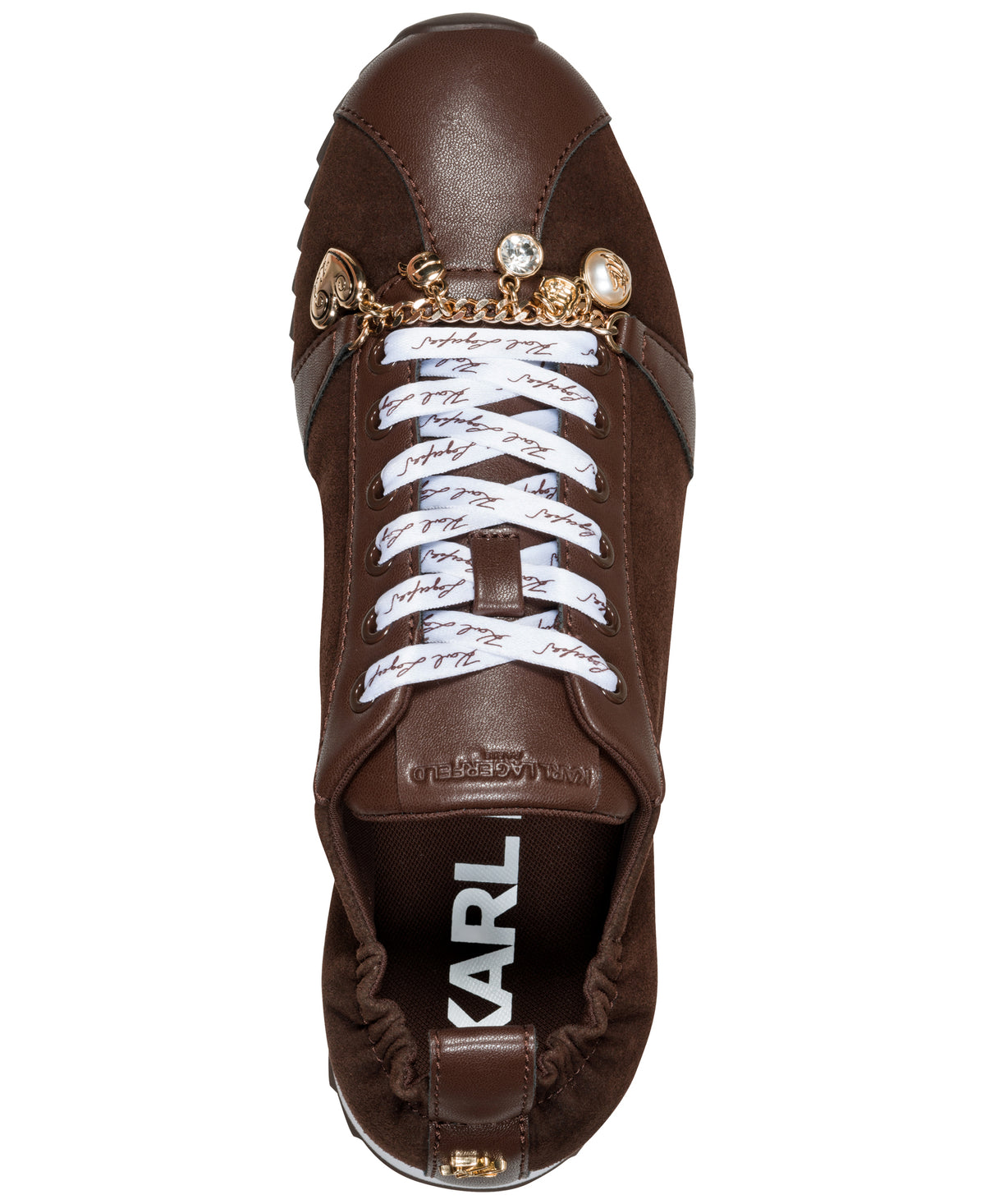 ADRIANNA SUEDE TRAINER SNEAKER VIEW 4 ADRIANNA SUEDE TRAINER SNEAKER VIEW 4