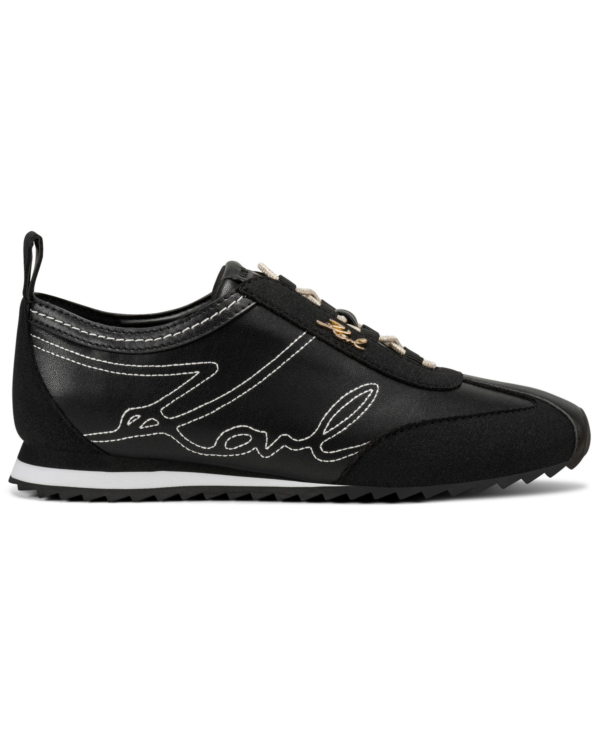 ALARISE SUEDE TRIM TRAINER SNEAKER VIEW 1 ALARISE SUEDE TRIM TRAINER SNEAKER VIEW 1