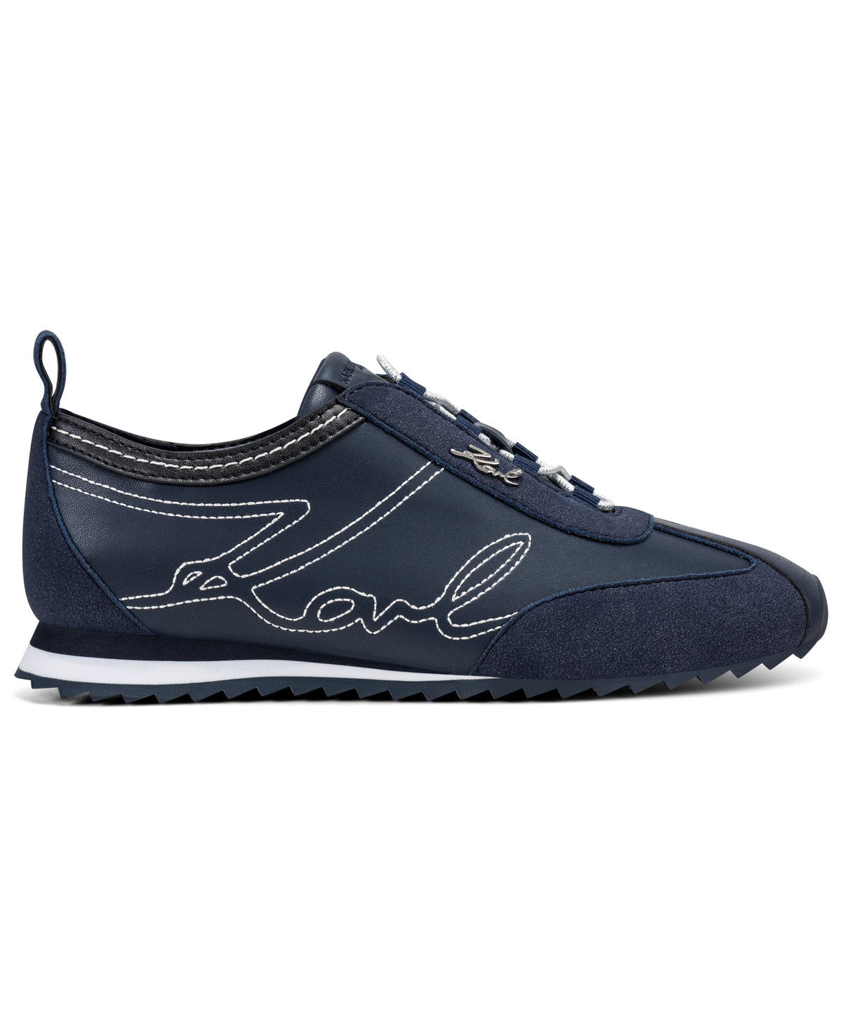 ALARISE SUEDE TRIM TRAINER SNEAKER VIEW 1 ALARISE SUEDE TRIM TRAINER SNEAKER VIEW 1