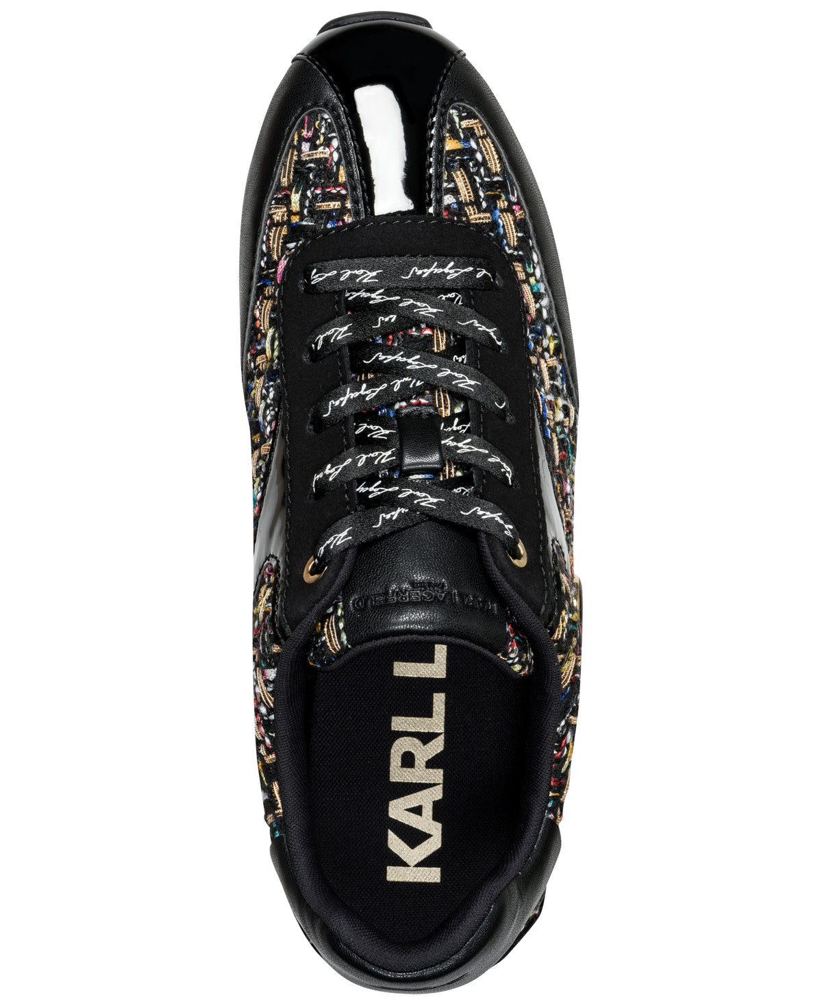 ARWEN TWEED TRAINER SNEAKER VIEW 4 ARWEN TWEED TRAINER SNEAKER VIEW 4
