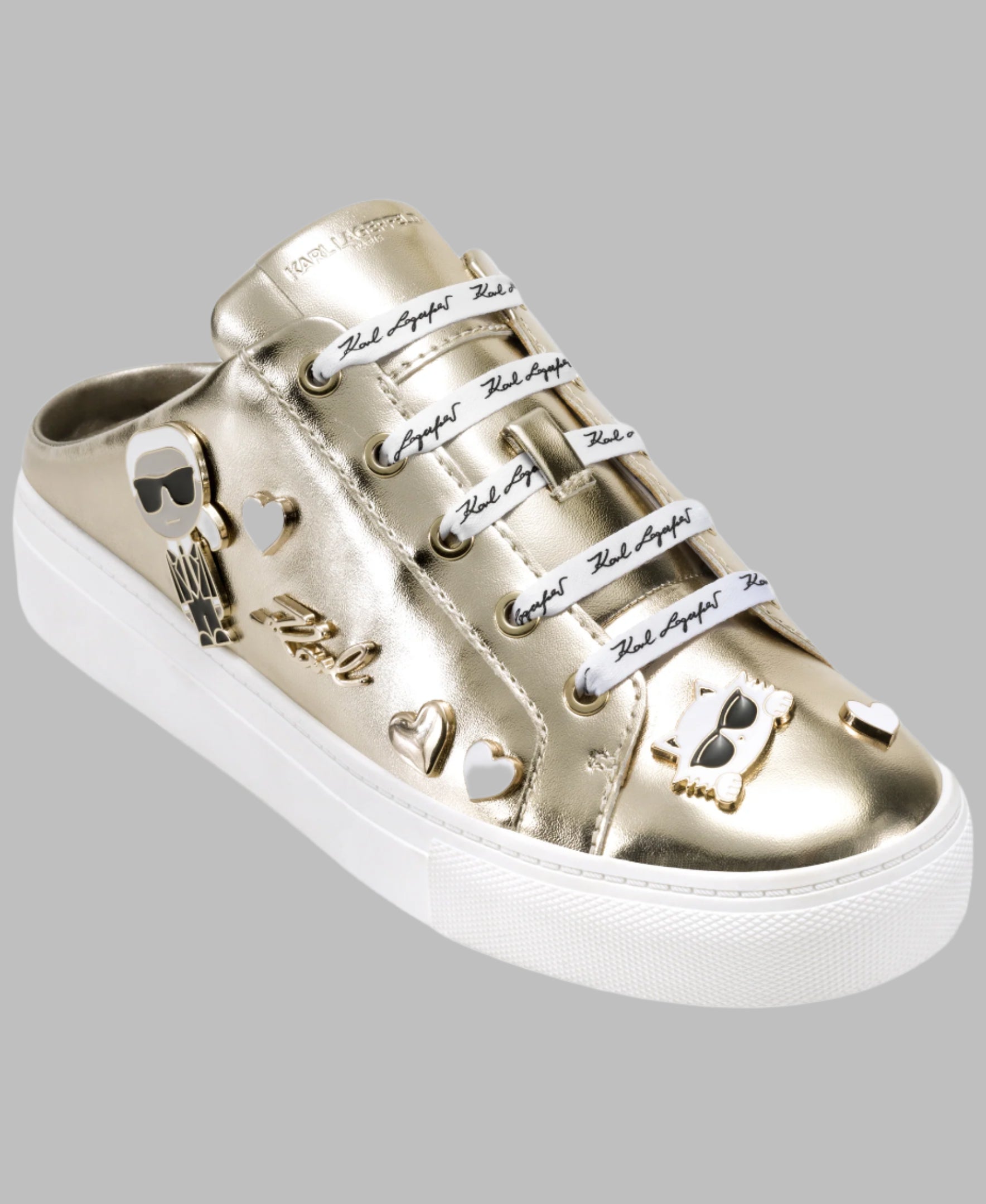 CAMBRIA CATE PIN METALLIC SNEAKER MULE View 2 | WOMEN'S FALL COLLECTION CAMBRIA CATE PIN METALLIC SNEAKER MULE View 2 | WOMEN'S FALL COLLECTION