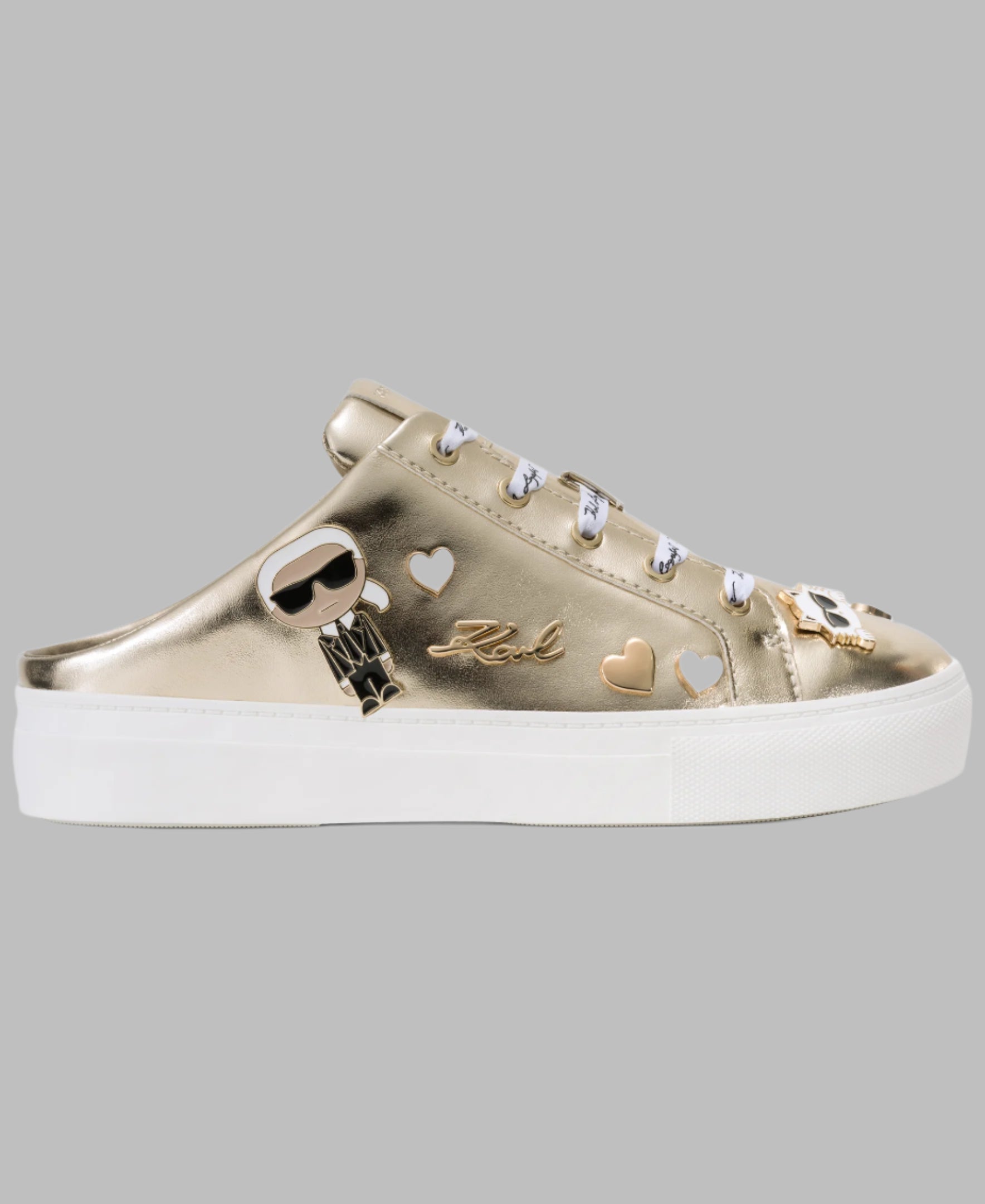 CAMBRIA CATE PIN METALLIC SNEAKER MULE View 1 | WOMEN'S FALL COLLECTION CAMBRIA CATE PIN METALLIC SNEAKER MULE View 1 | WOMEN'S FALL COLLECTION