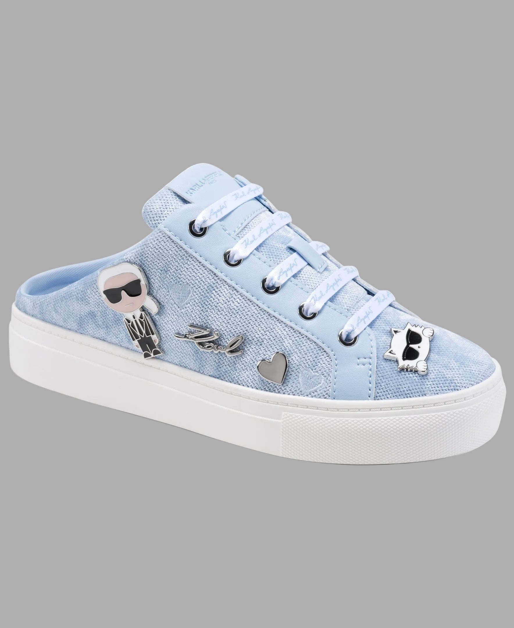 CAMBRIA VELVET MULE WITH PINS VIEW 3 | Women's Spring Collection CAMBRIA VELVET MULE WITH PINS VIEW 3 | Women's Spring Collection