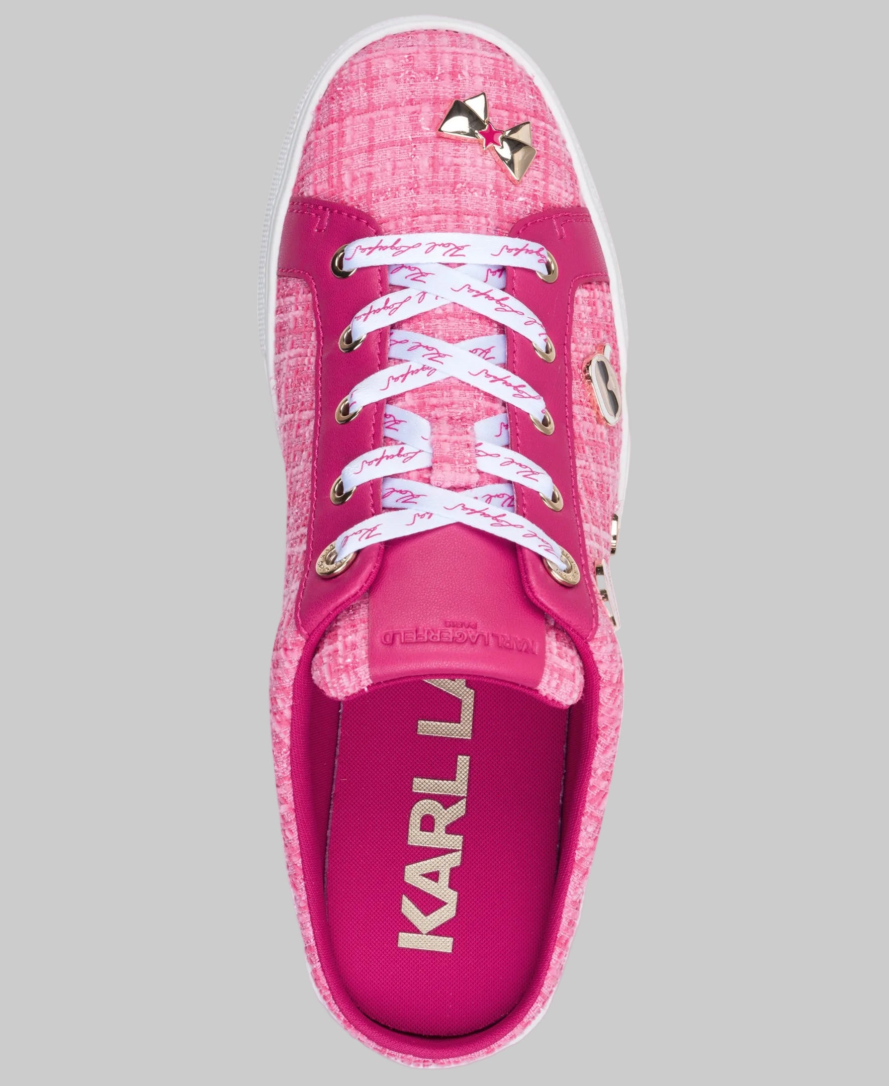 CAMBRIA TWEED MULE WITH PINS VIEW 4 | Women's Spring Collection CAMBRIA TWEED MULE WITH PINS VIEW 4 | Women's Spring Collection