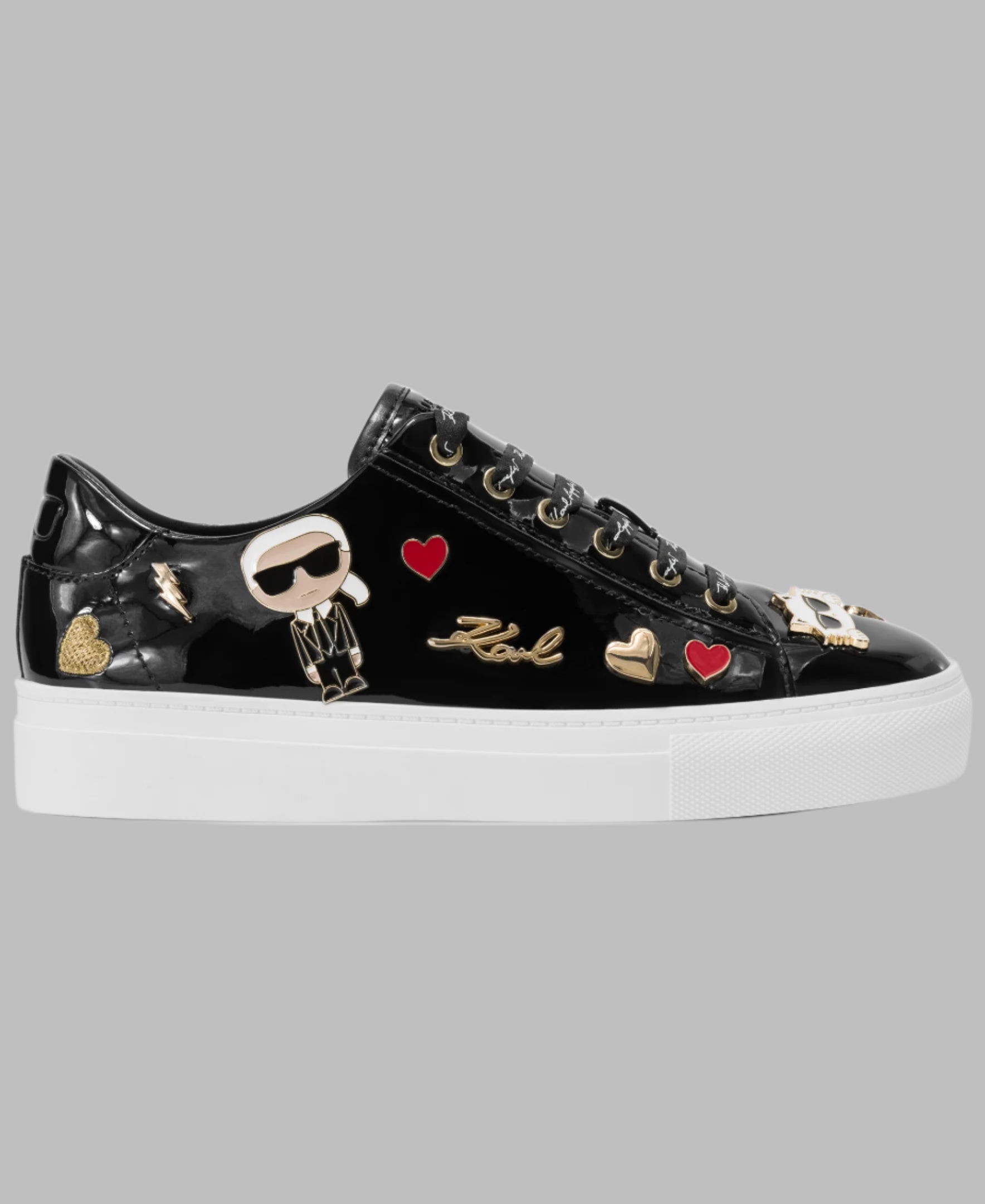 CATE PINS LACE UP SNEAKER VIEW 1 CATE PINS LACE UP SNEAKER VIEW 1