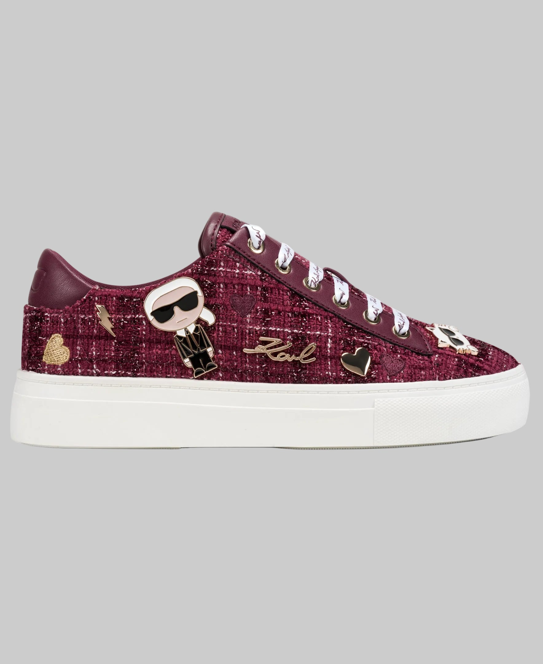 CATE PINS LACE UP SNEAKER VIEW 1 CATE PINS LACE UP SNEAKER VIEW 1