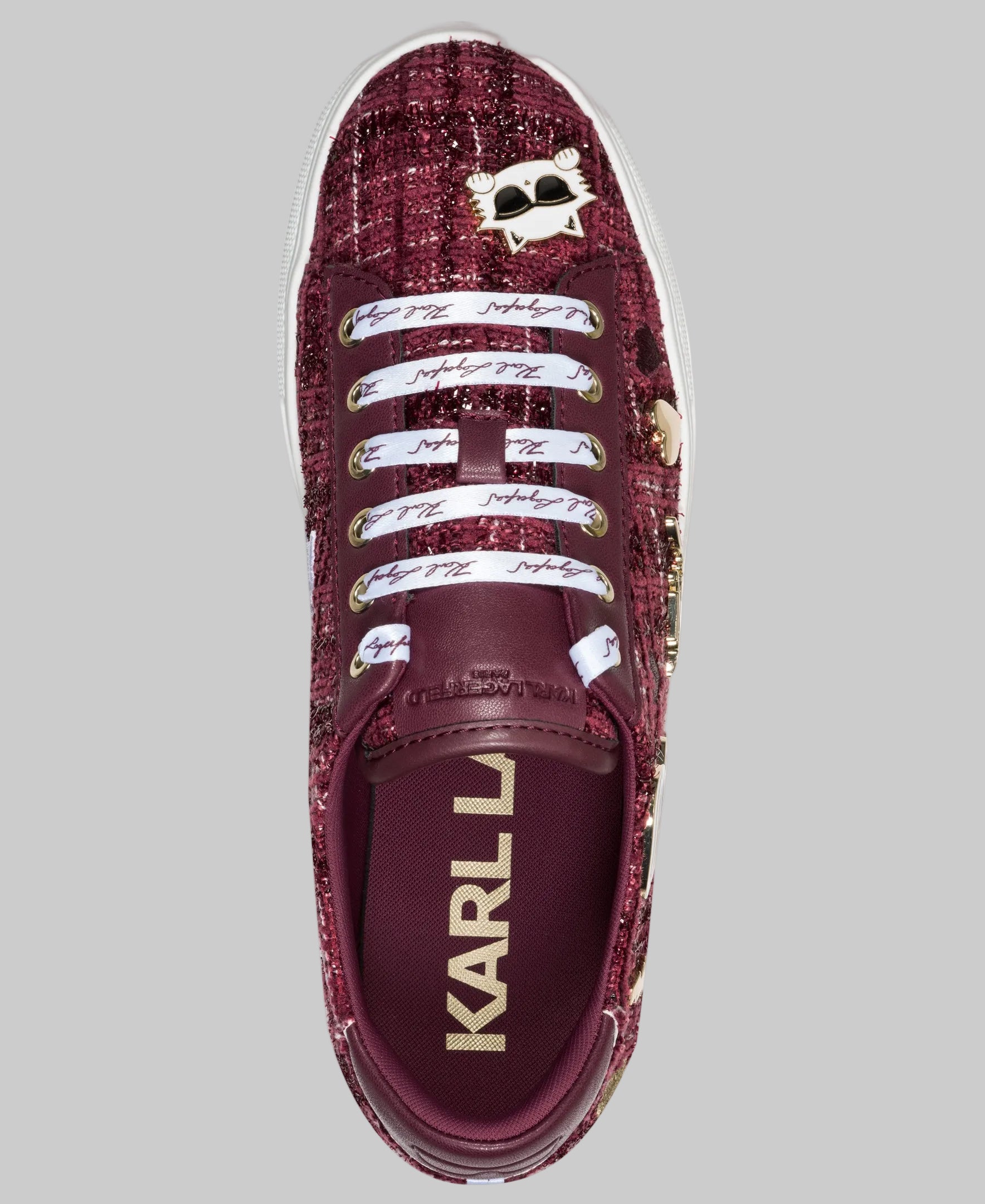 CATE PINS LACE UP SNEAKER VIEW 4 CATE PINS LACE UP SNEAKER VIEW 4