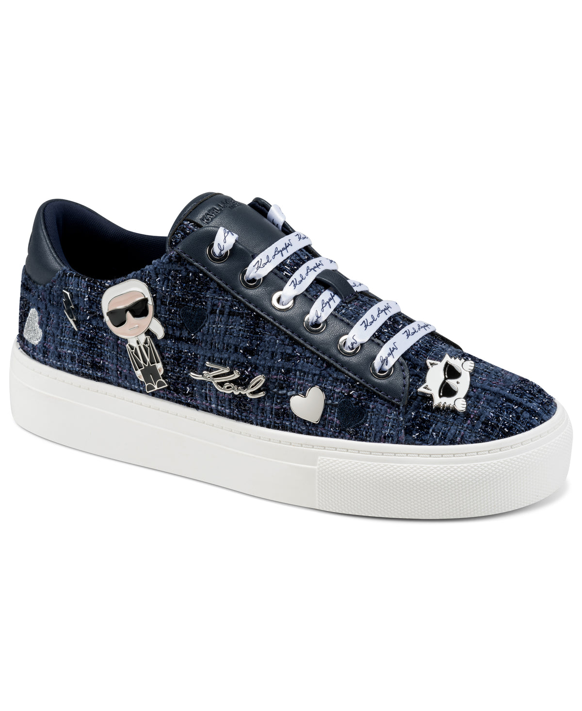 CATE PINS LACE UP SNEAKER VIEW 2 CATE PINS LACE UP SNEAKER VIEW 2