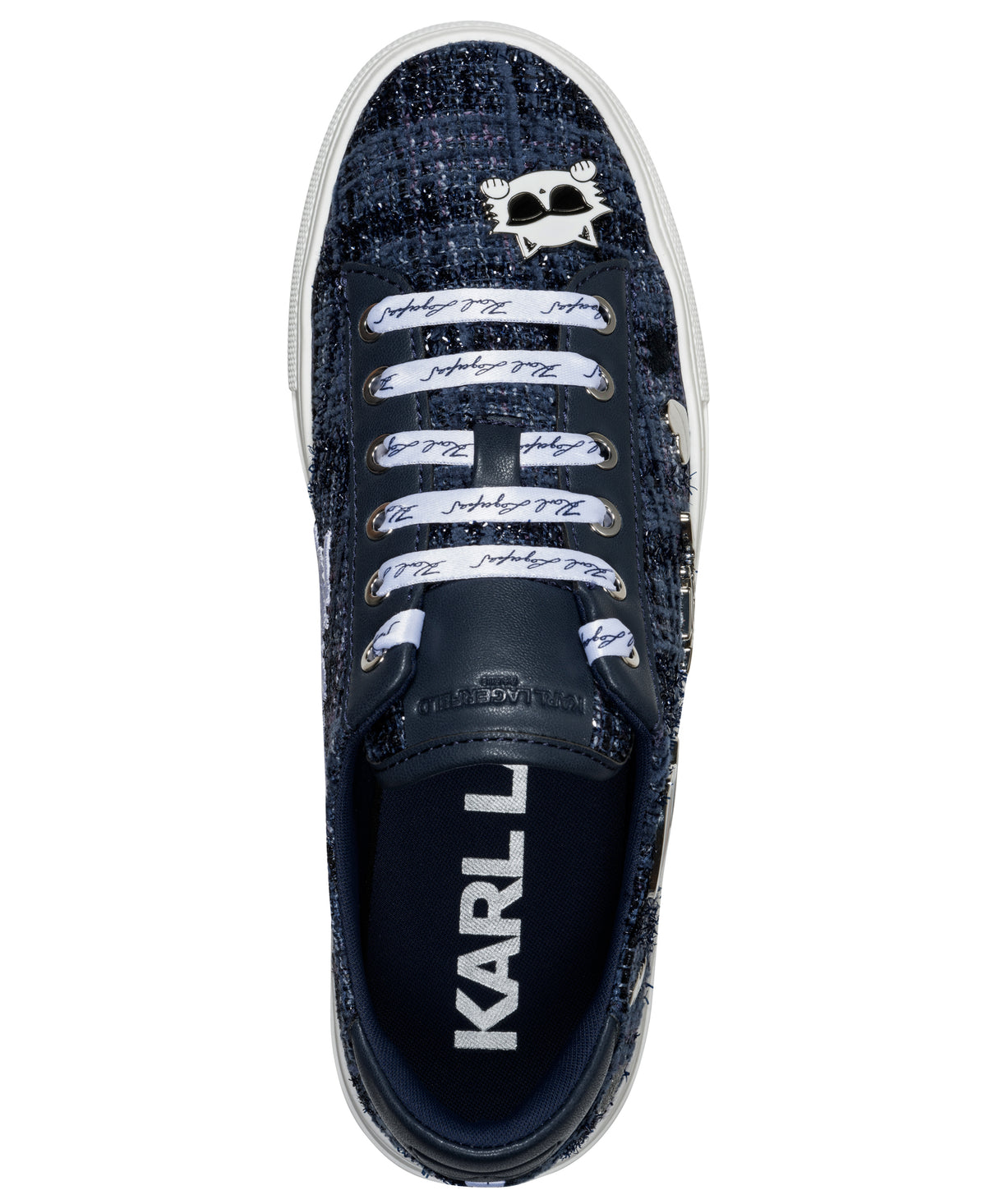 CATE PINS LACE UP SNEAKER VIEW 4 CATE PINS LACE UP SNEAKER VIEW 4