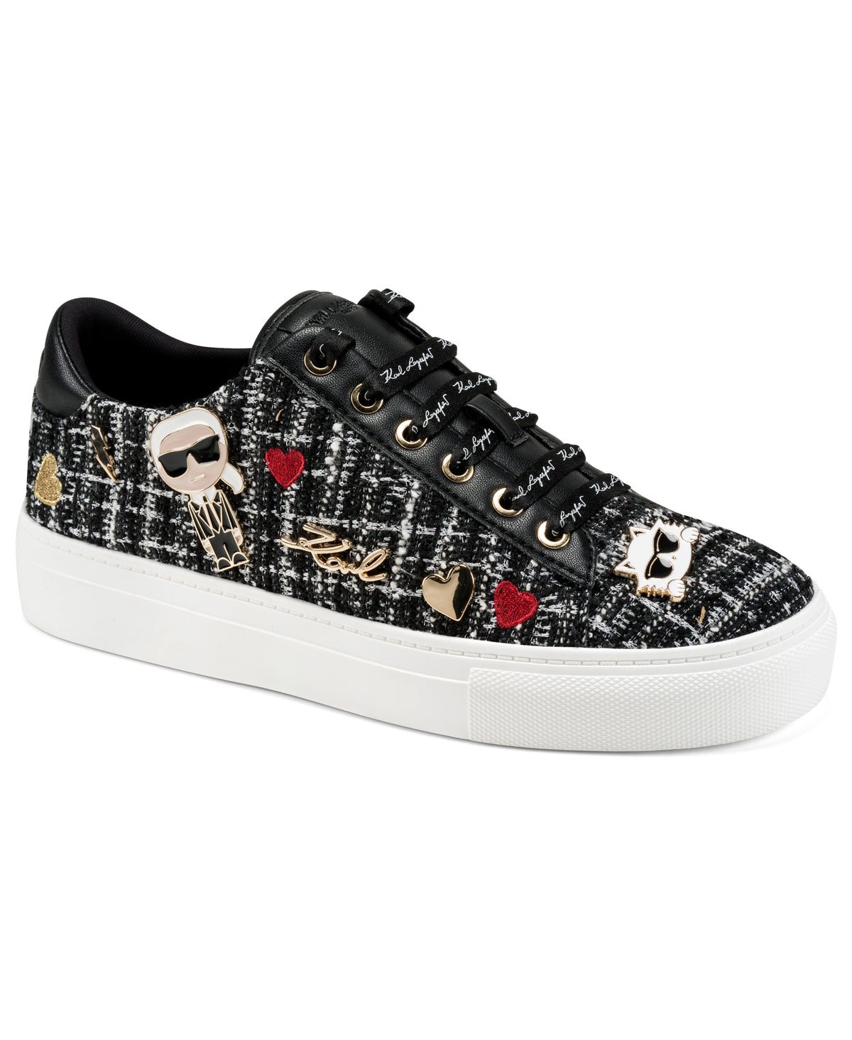 CATE PINS LACE UP SNEAKER VIEW 2 CATE PINS LACE UP SNEAKER VIEW 2