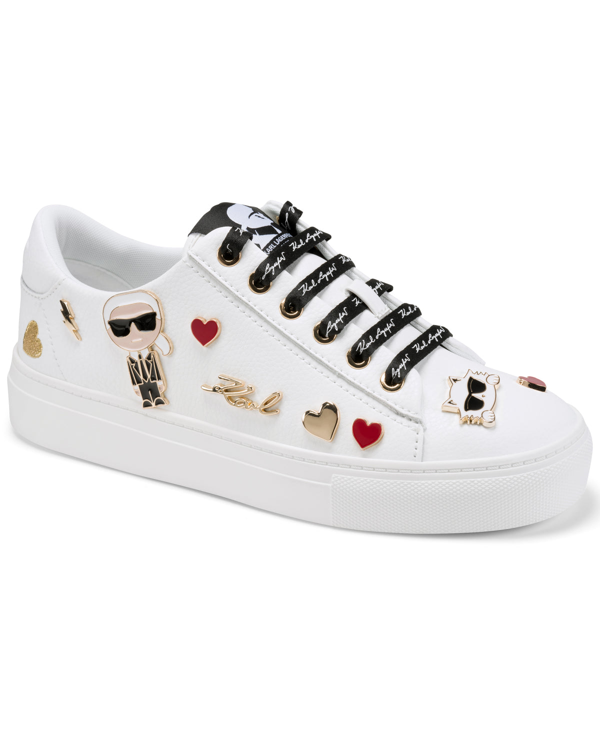 CATE LEATHER EMOJI PIN SNEAKER VIEW 2 CATE LEATHER EMOJI PIN SNEAKER VIEW 2