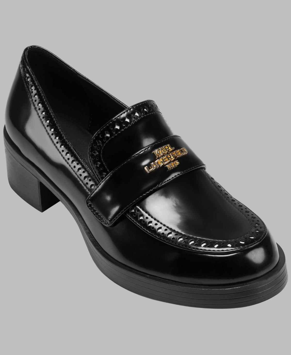 Cenella Logo Loafer Flats Loafers Karl Lagerfeld Paris