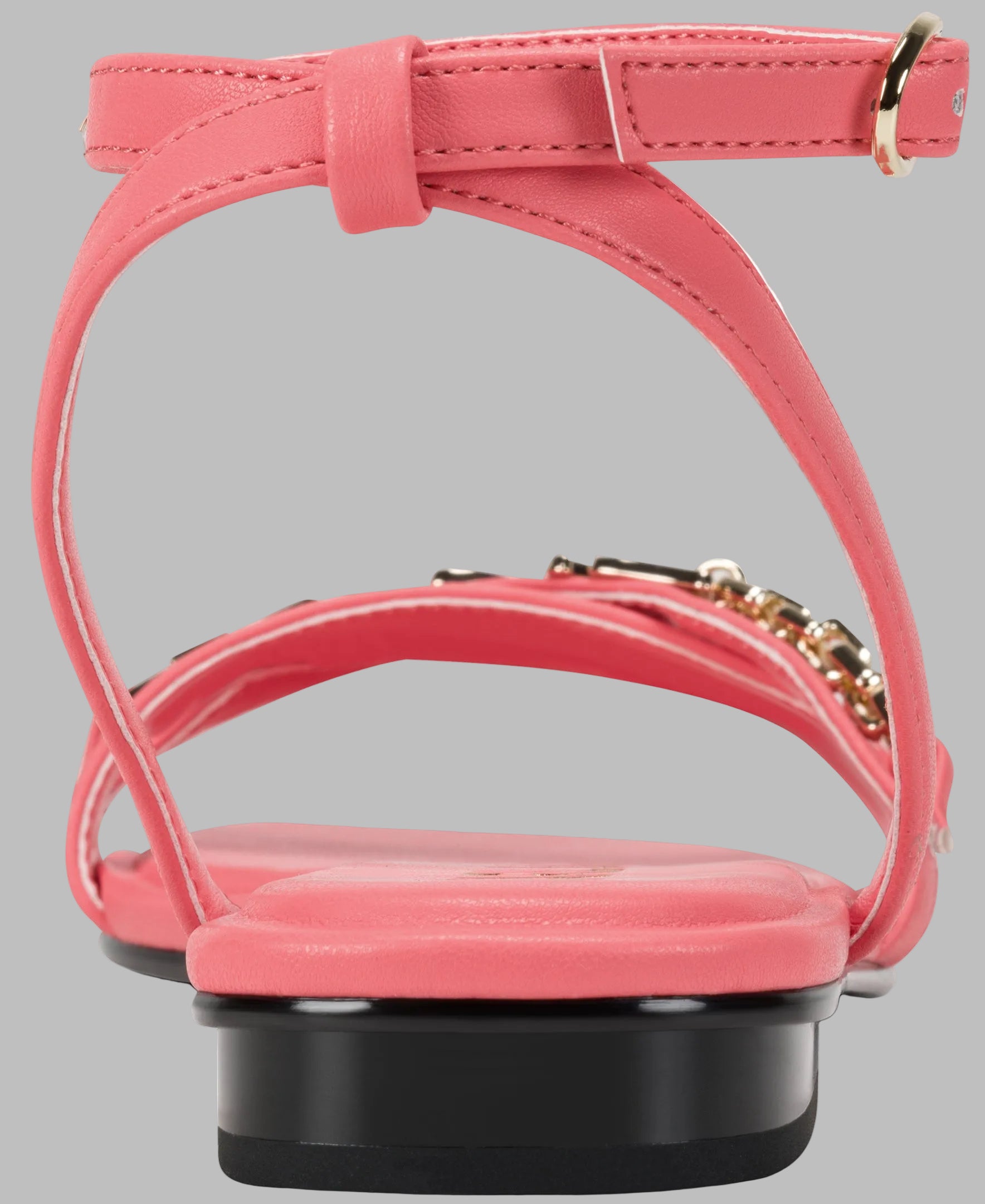 CHRISTIANO LOGO CHAIN ANKLE STRAP SANDAL VIEW 3 | Women's Sandals CHRISTIANO LOGO CHAIN ANKLE STRAP SANDAL VIEW 3 | Women's Sandals