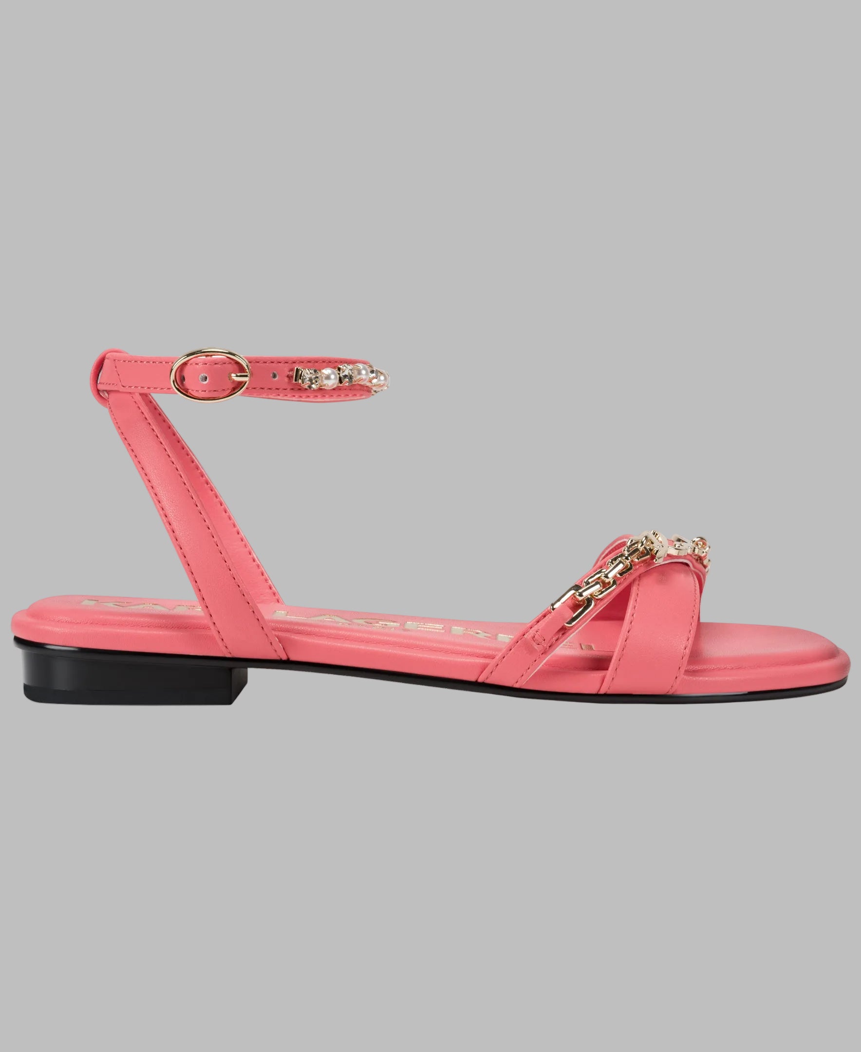 CHRISTIANO LOGO CHAIN ANKLE STRAP SANDAL View 1 | Women's Sandals CHRISTIANO LOGO CHAIN ANKLE STRAP SANDAL View 1 | Women's Sandals