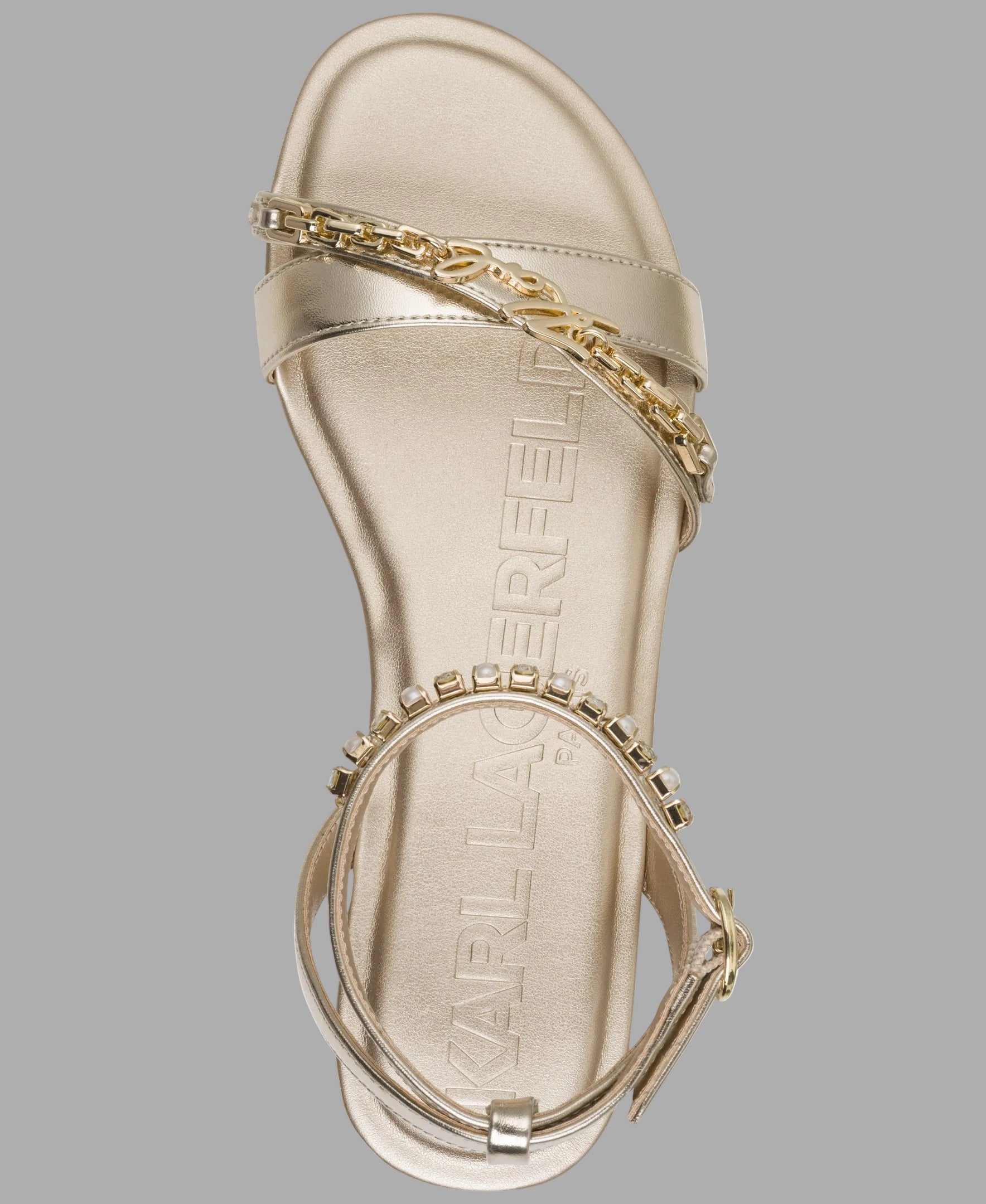 CHRISTIANO EMBELLISHED STRAP SANDAL VIEW 4 CHRISTIANO EMBELLISHED STRAP SANDAL VIEW 4