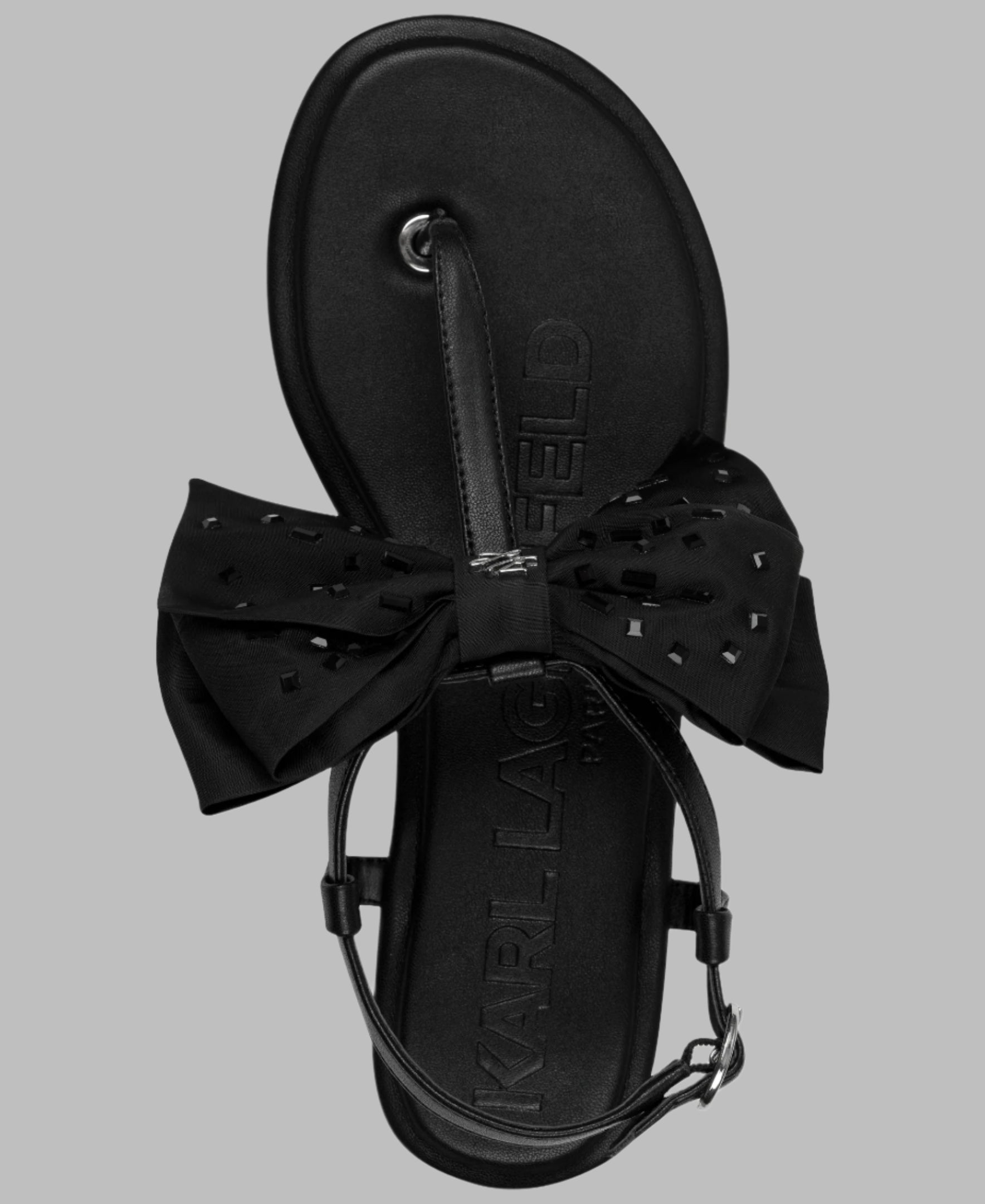 CRISTI BOW FLAT THONG SANDAL VIEW 3 CRISTI BOW FLAT THONG SANDAL VIEW 3