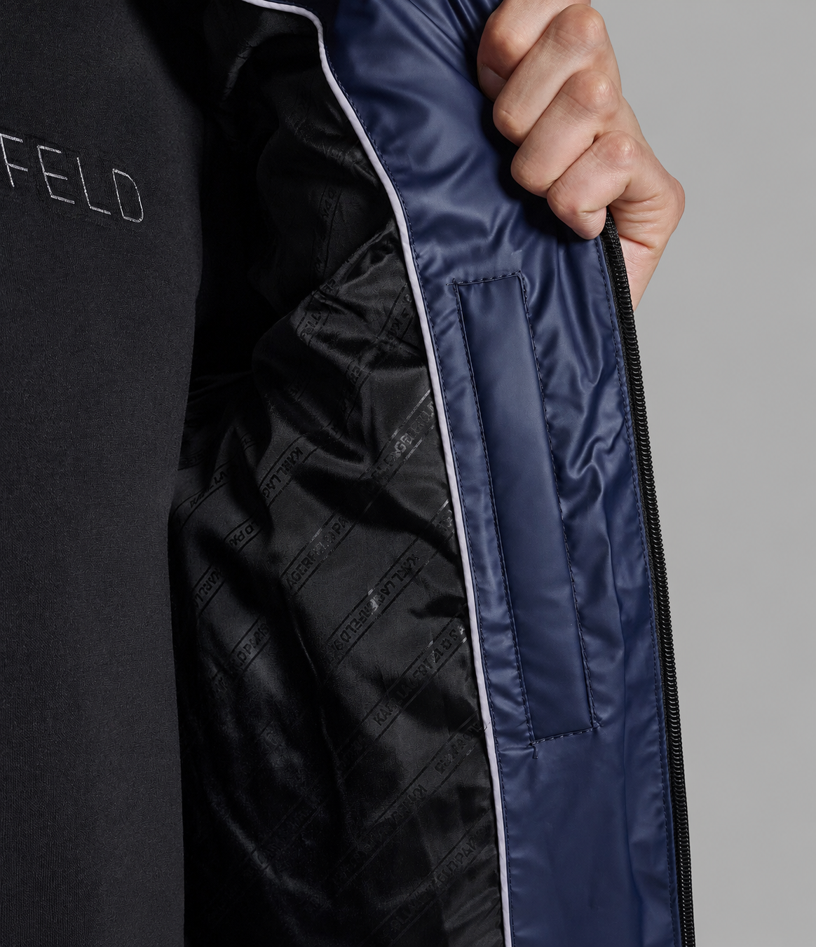 MID WEIGHT HOODED PUFFER WITH POCKETS VIEW 6 | Online Exclusive MID WEIGHT HOODED PUFFER WITH POCKETS VIEW 6 | Online Exclusive