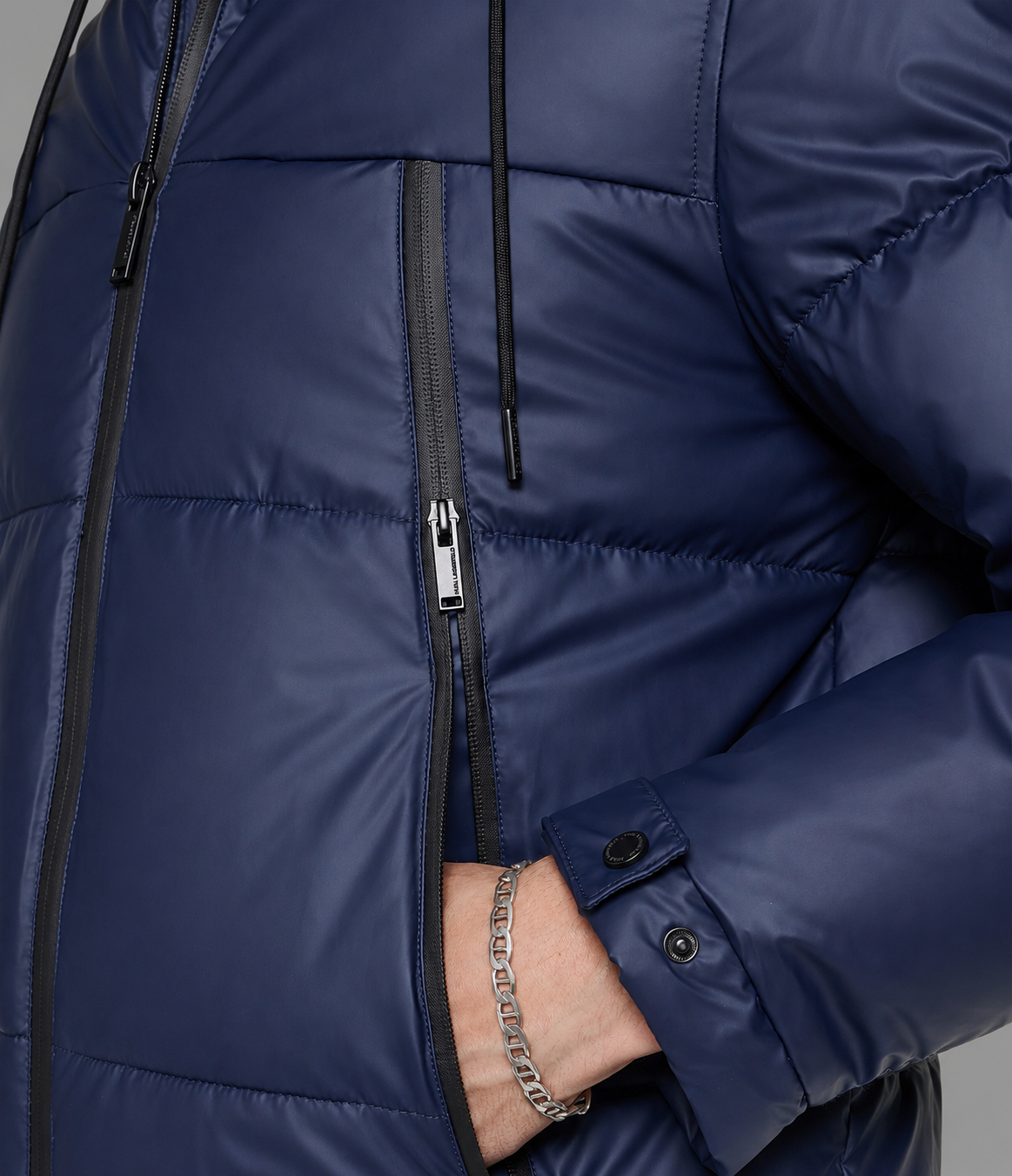 MID WEIGHT HOODED PUFFER WITH POCKETS VIEW 7 | Online Exclusive MID WEIGHT HOODED PUFFER WITH POCKETS VIEW 7 | Online Exclusive