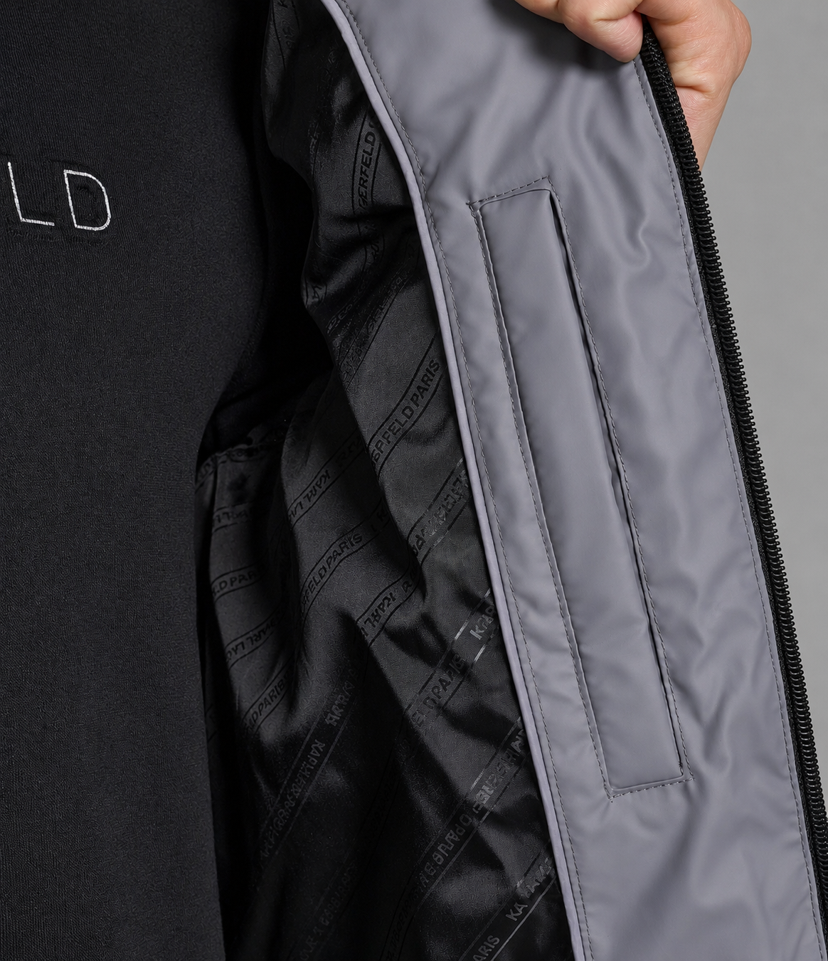 MID WEIGHT HOODED PUFFER WITH POCKETS VIEW 9 | Online Exclusive MID WEIGHT HOODED PUFFER WITH POCKETS VIEW 9 | Online Exclusive