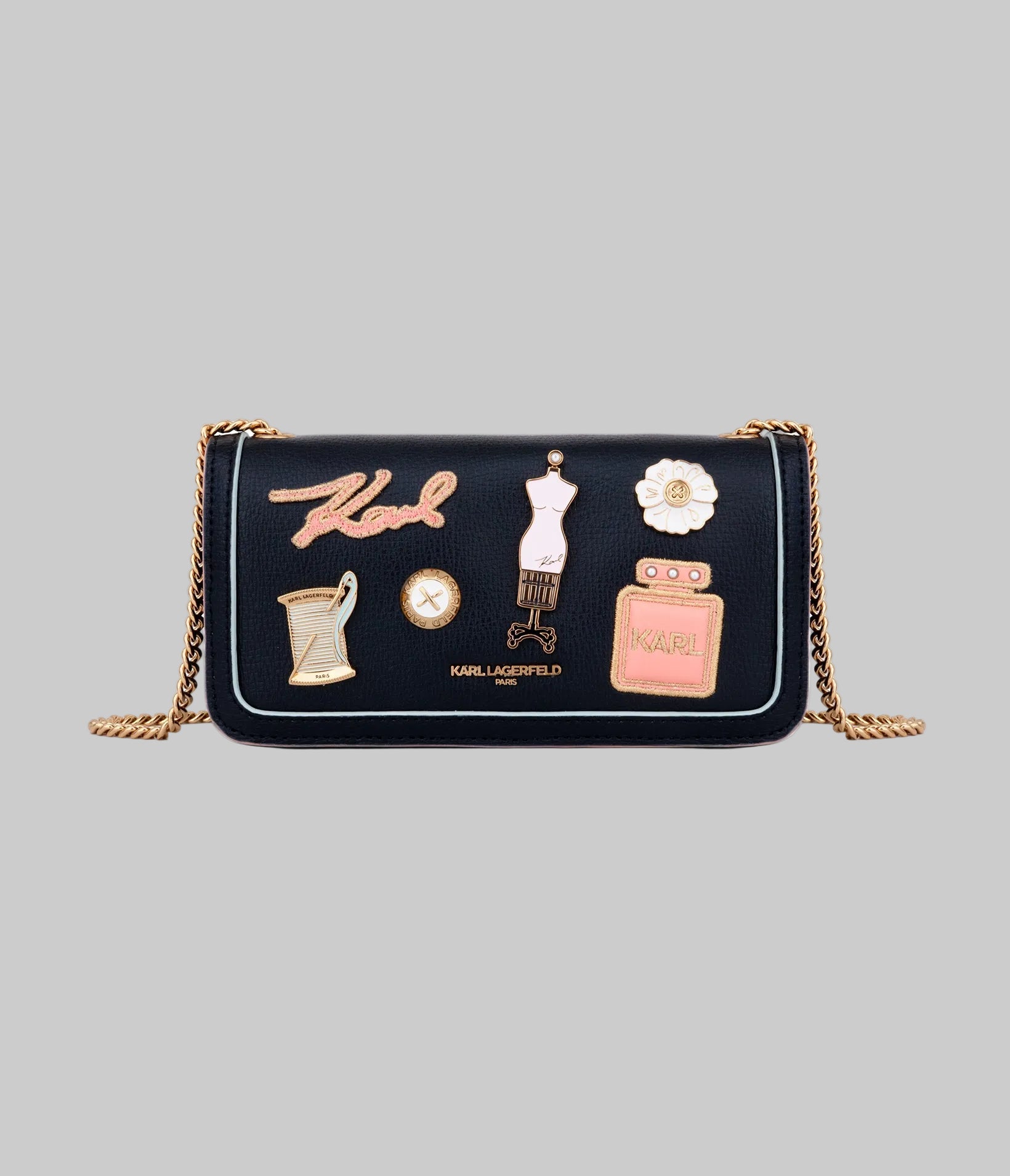 KOSETTE SHOULDER BAG WITH OVERSIZED FASHION PINS View 2 | Women's Bags Sale KOSETTE SHOULDER BAG WITH OVERSIZED FASHION PINS View 2 | Women's Bags Sale