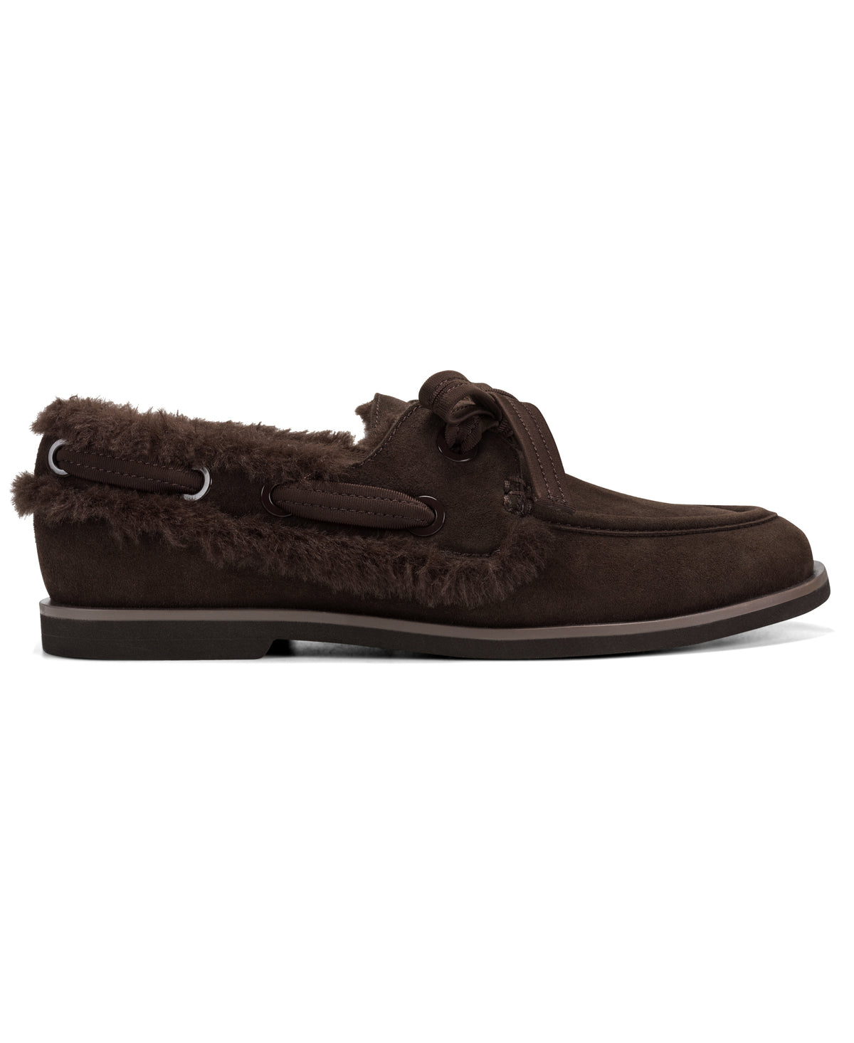 GAIL FAUX SHEARLING BOAT SHOE VIEW 1 GAIL FAUX SHEARLING BOAT SHOE VIEW 1