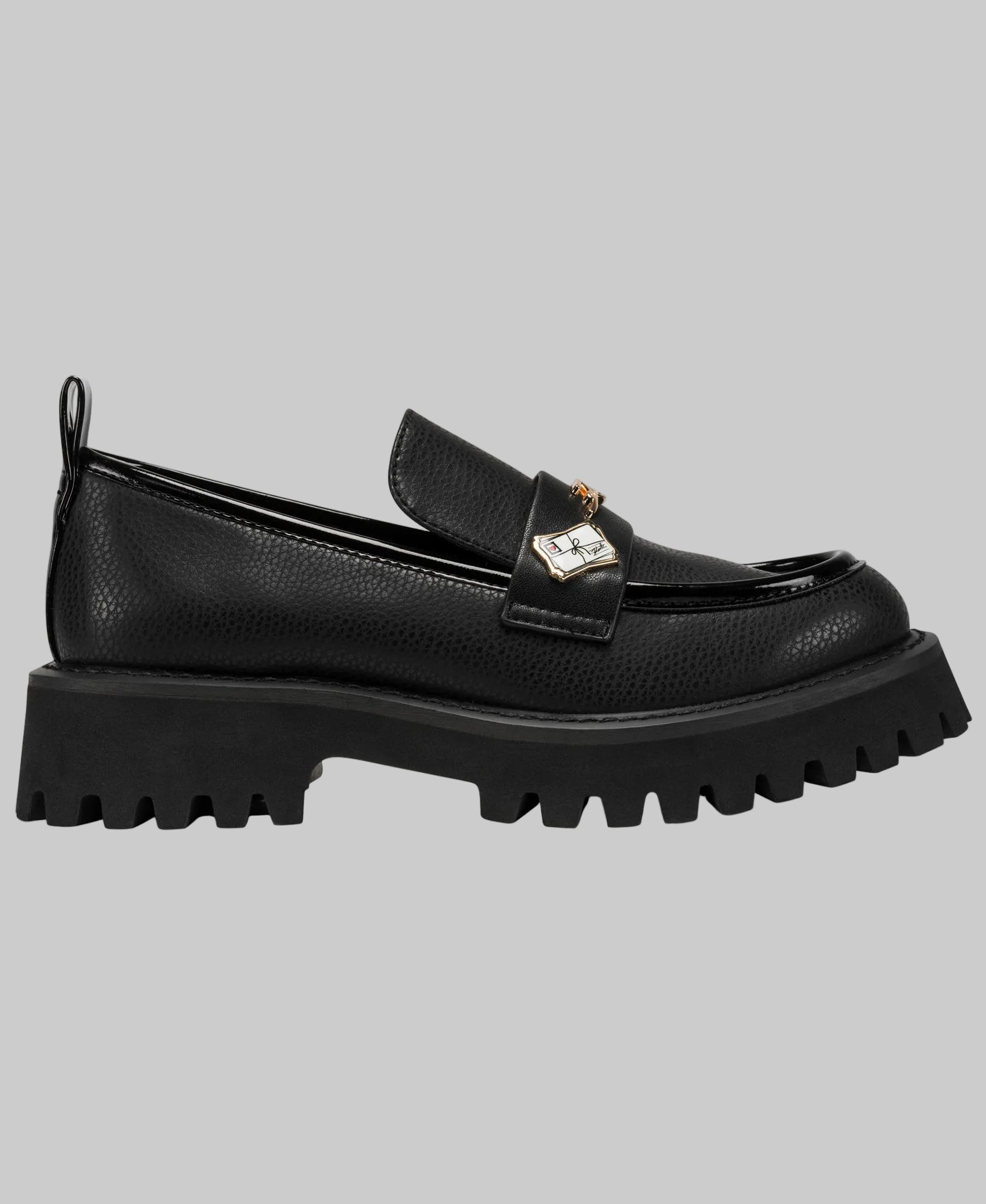 GREENLY LUG LOAFER WITH PINS VIEW 1 GREENLY LUG LOAFER WITH PINS VIEW 1