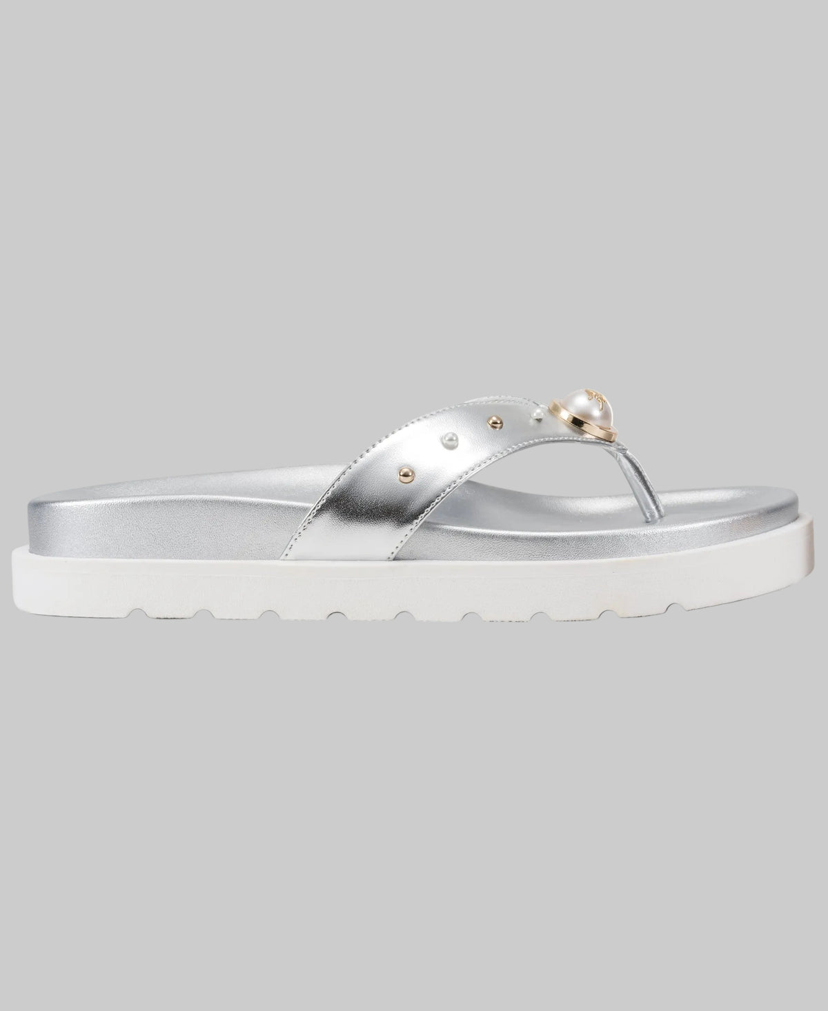 Hayze Metallic Pearl Platform Flip Flop Sandal | Sandals 