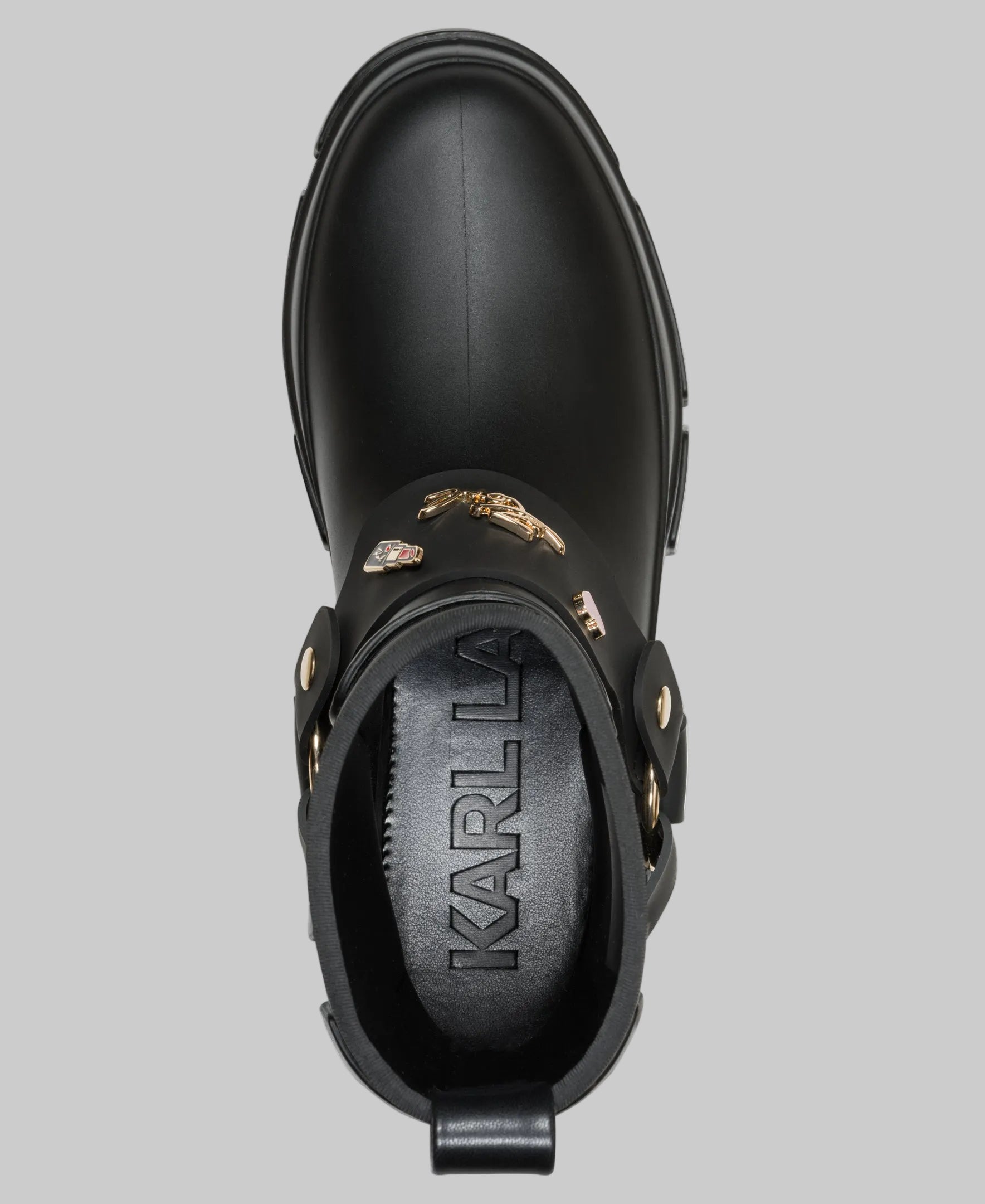 RIVENNA RAINBOOT W PINS BLACK VIEW 4 | New Arrivals RIVENNA RAINBOOT W PINS BLACK VIEW 4 | New Arrivals