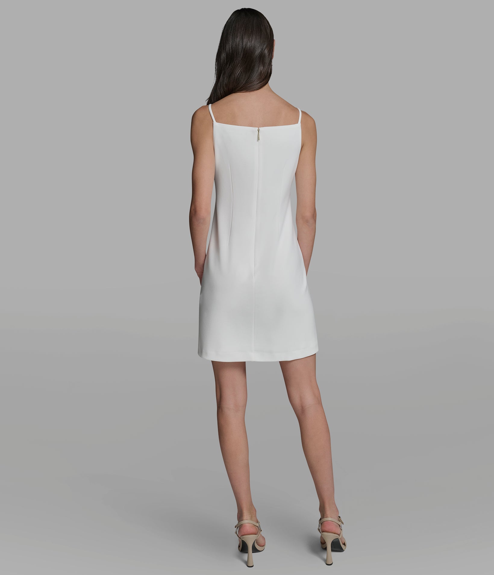 FLORAL SCUBA CREPE A-LINE DRESS View 2 | Women's Clothing FLORAL SCUBA CREPE A-LINE DRESS View 2 | Women's Clothing