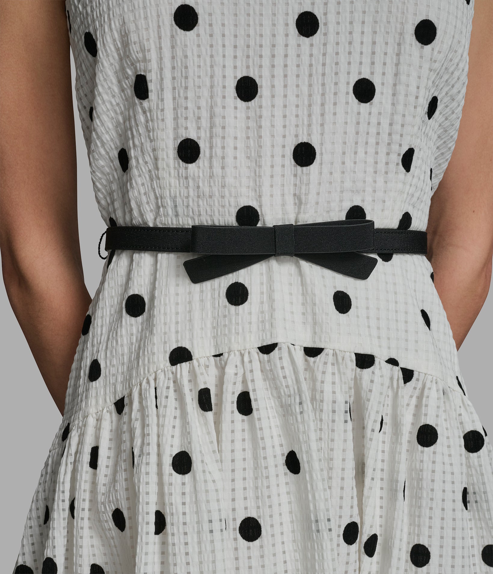 POLKA DOT SEERSUCKER A-LINE DRESS VIEW 5 | Women's Dresses & Jumpsuits POLKA DOT SEERSUCKER A-LINE DRESS VIEW 5 | Women's Dresses & Jumpsuits