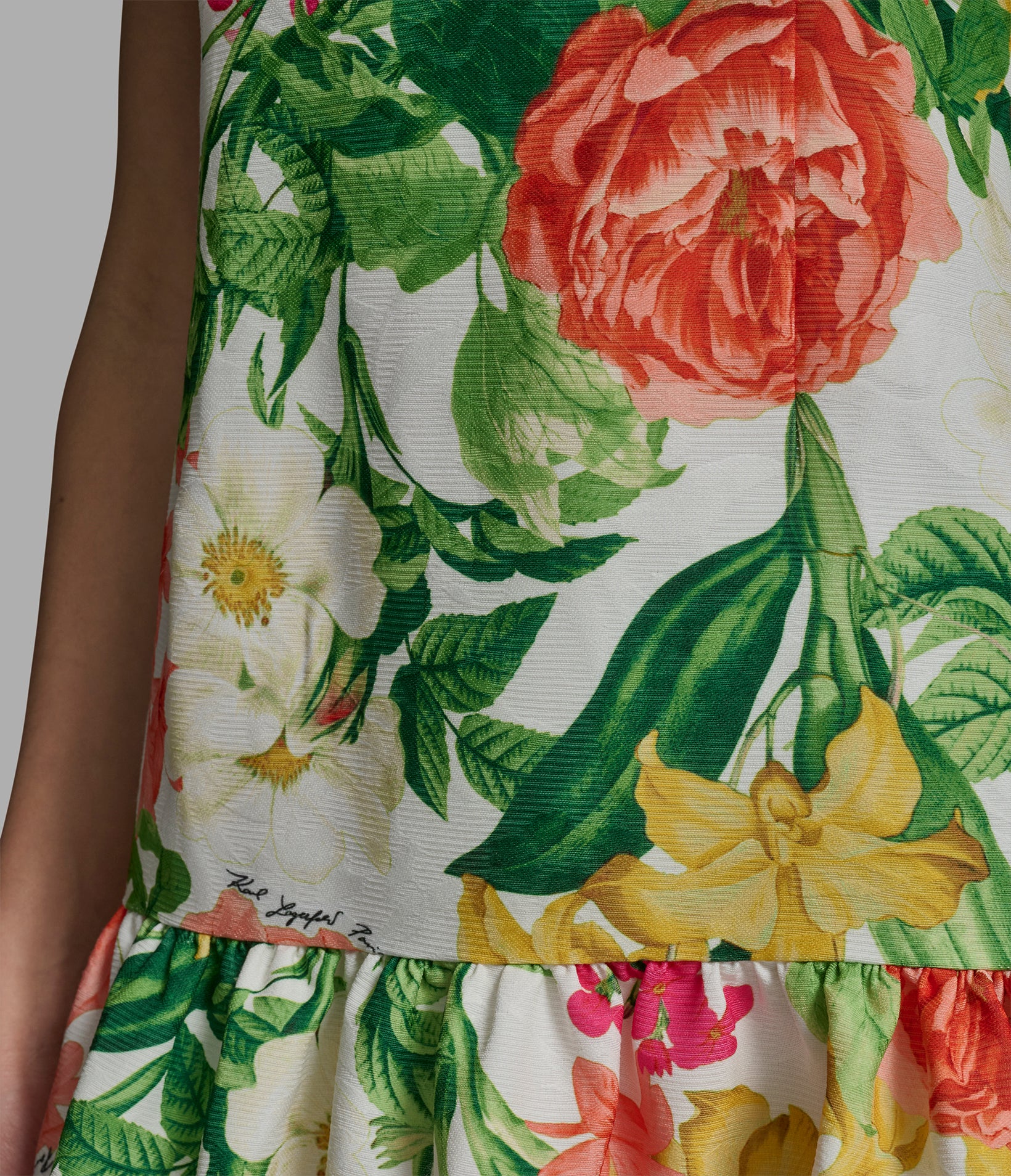 FLORAL HALTER DRESS WITH DROP WAIST VIEW 5 | Women's Clothing FLORAL HALTER DRESS WITH DROP WAIST VIEW 5 | Women's Clothing