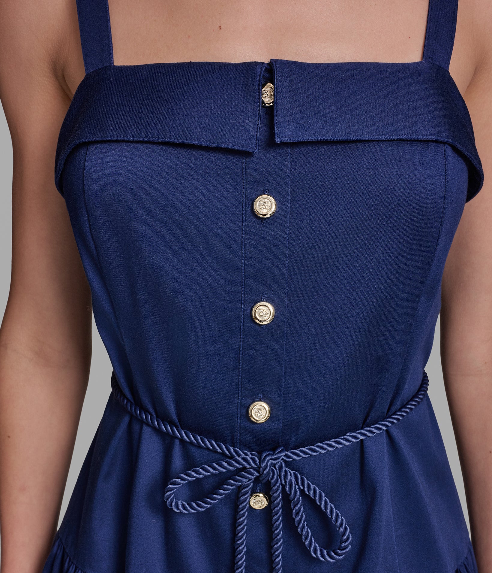 SLEEVELESS ROPE BELT MAXI DRESS VIEW 5 | New Arrivals SLEEVELESS ROPE BELT MAXI DRESS VIEW 5 | New Arrivals