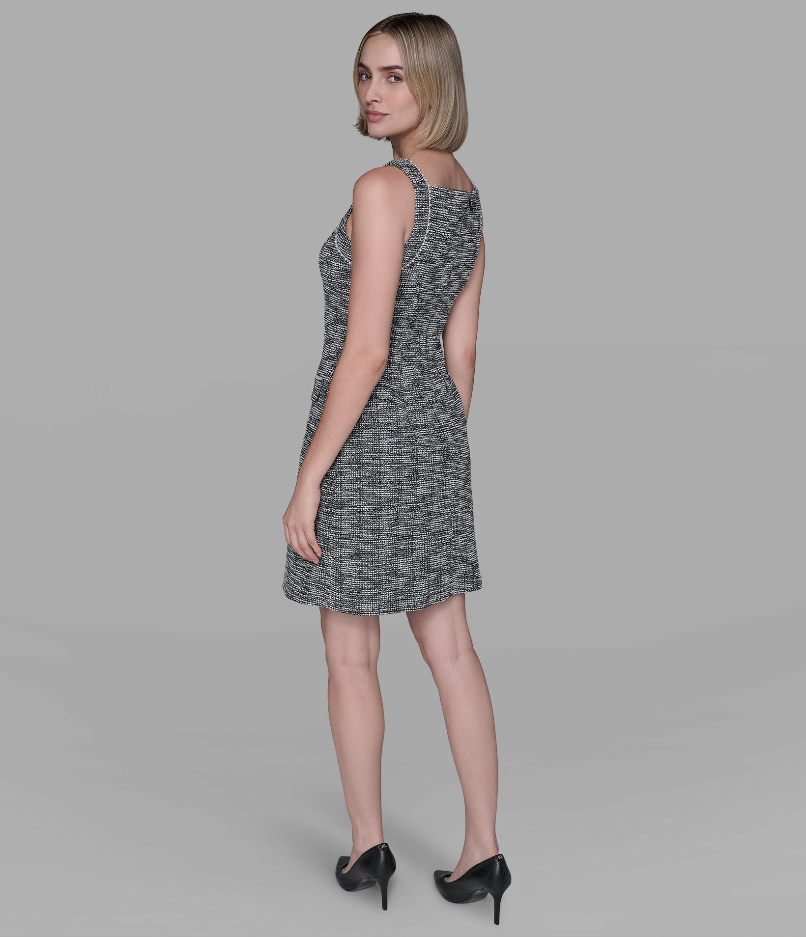 METALLIC TWEED MINI CO-ORD DRESS View 2 | Women's Dresses & Jumpsuits METALLIC TWEED MINI CO-ORD DRESS View 2 | Women's Dresses & Jumpsuits