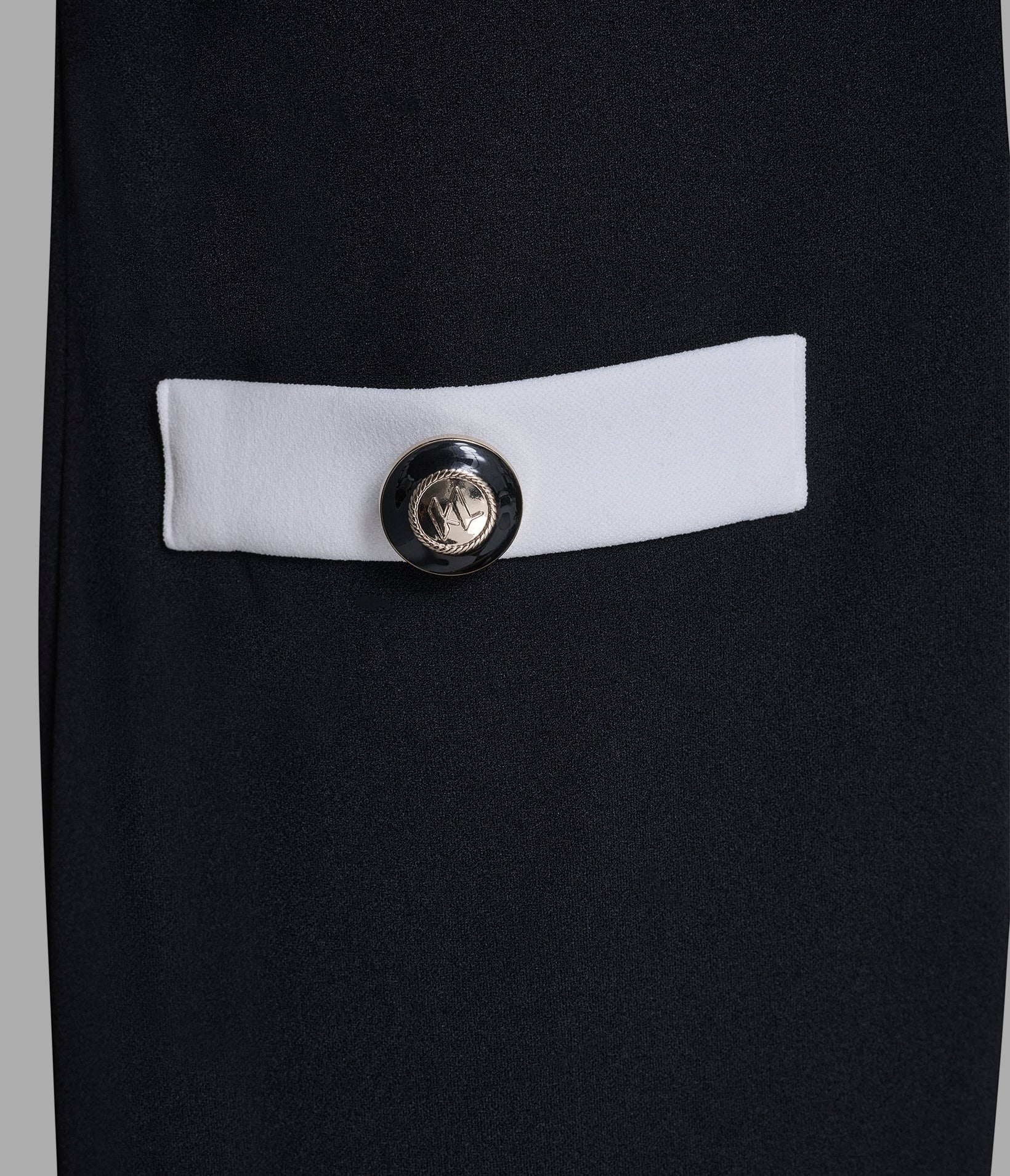 SCUBA CREPE DRESS WITH CONTRAST FRAMING VIEW 5 | Women's Clothing SCUBA CREPE DRESS WITH CONTRAST FRAMING VIEW 5 | Women's Clothing