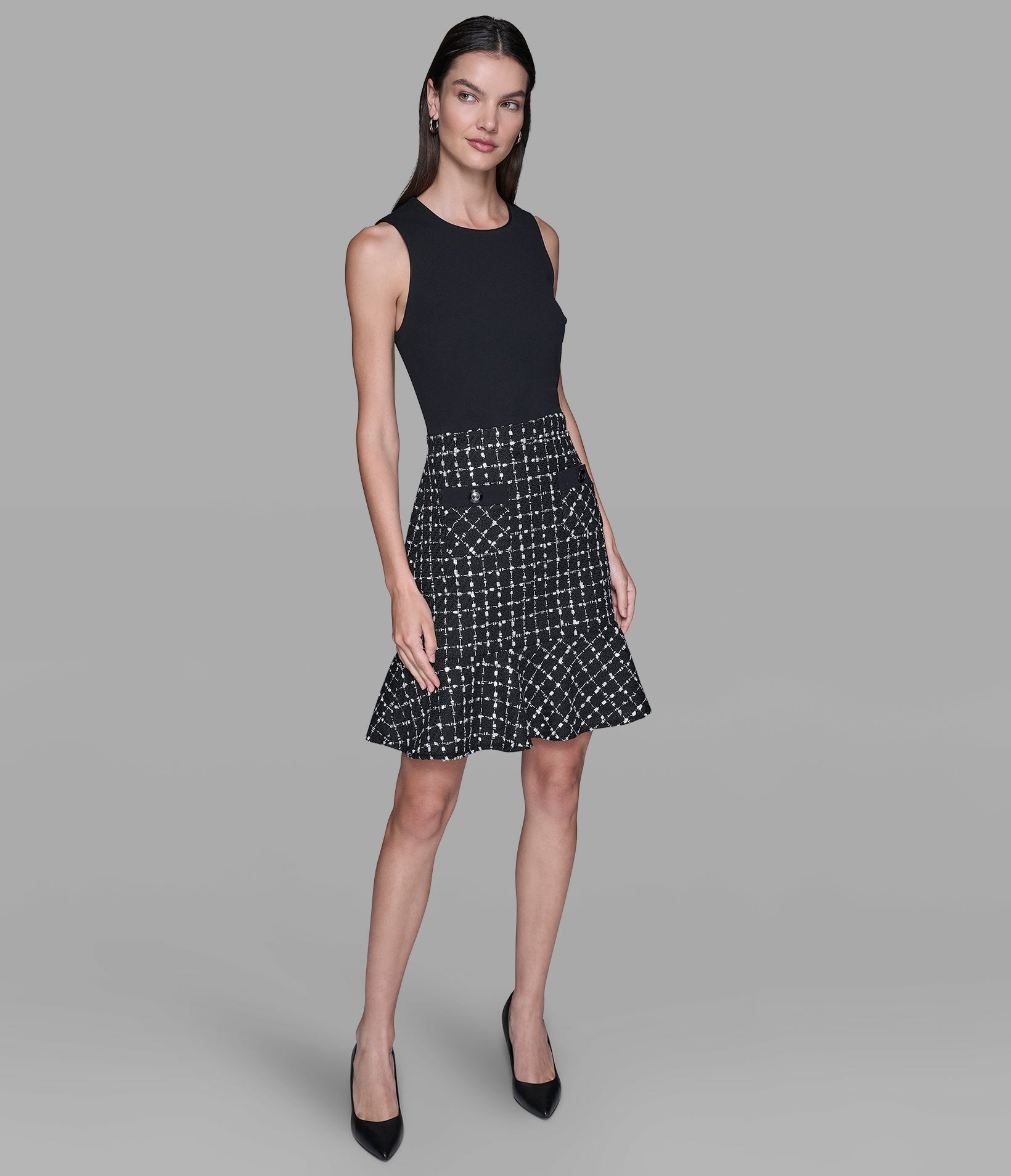 TWEED CO-ORD DRESS VIEW 4 | Women's Clothing TWEED CO-ORD DRESS VIEW 4 | Women's Clothing