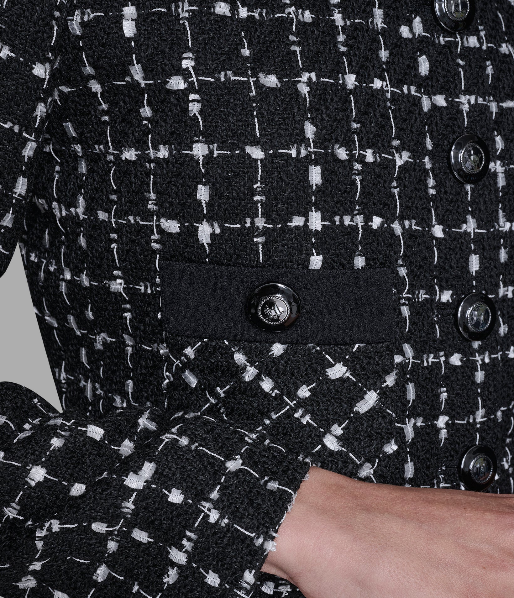 CROPPED TWEED CO-ORD JACKET VIEW 5 | Women's Clothing CROPPED TWEED CO-ORD JACKET VIEW 5 | Women's Clothing