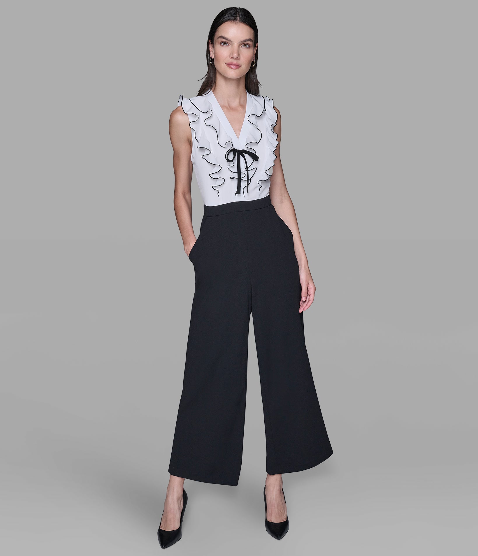 SILKY CREPE JUMPSUIT View 1 | Women's Clothing SILKY CREPE JUMPSUIT View 1 | Women's Clothing