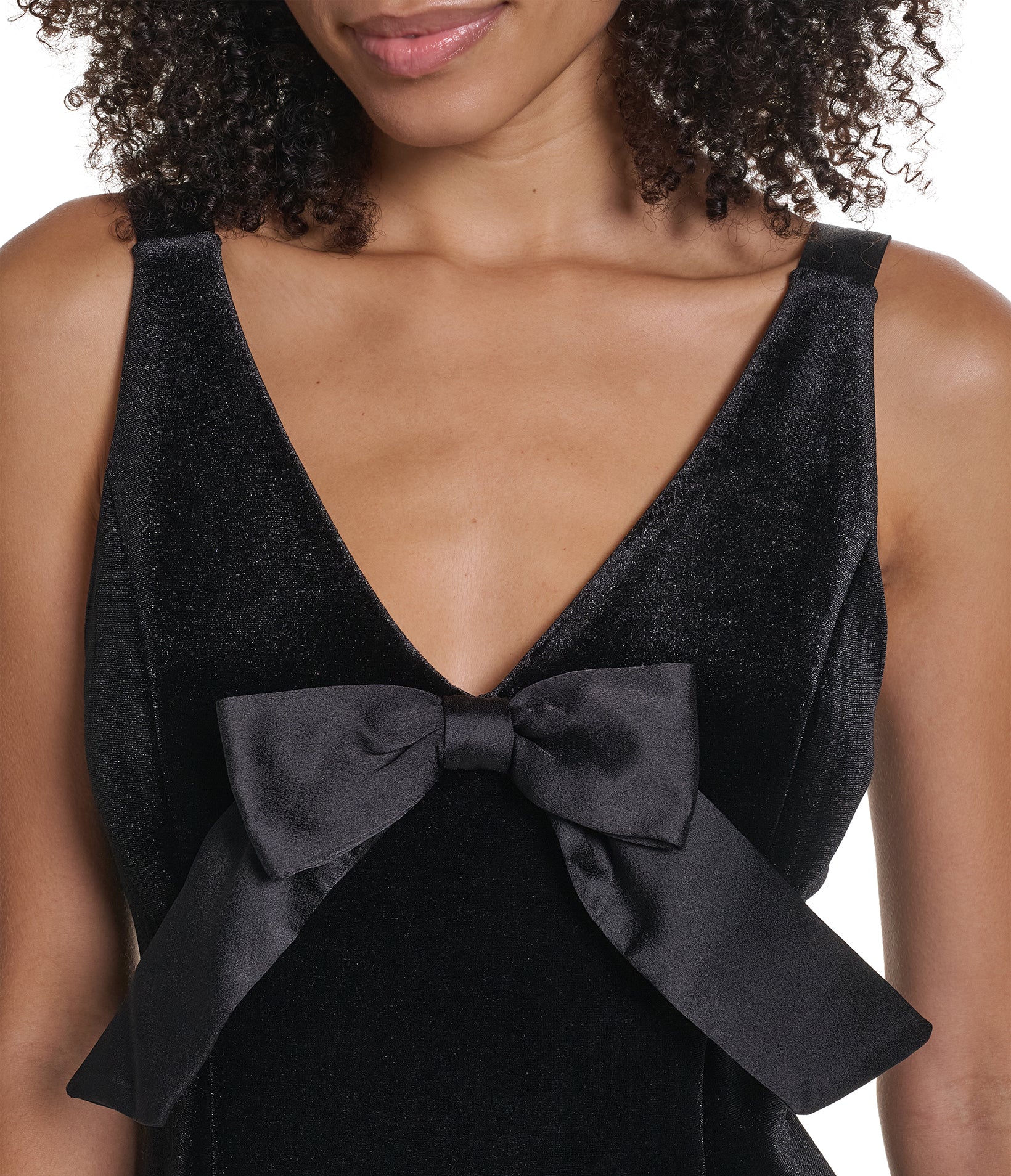 VELVET FIT AND FLARE DRESS VIEW 7 VELVET FIT AND FLARE DRESS VIEW 7