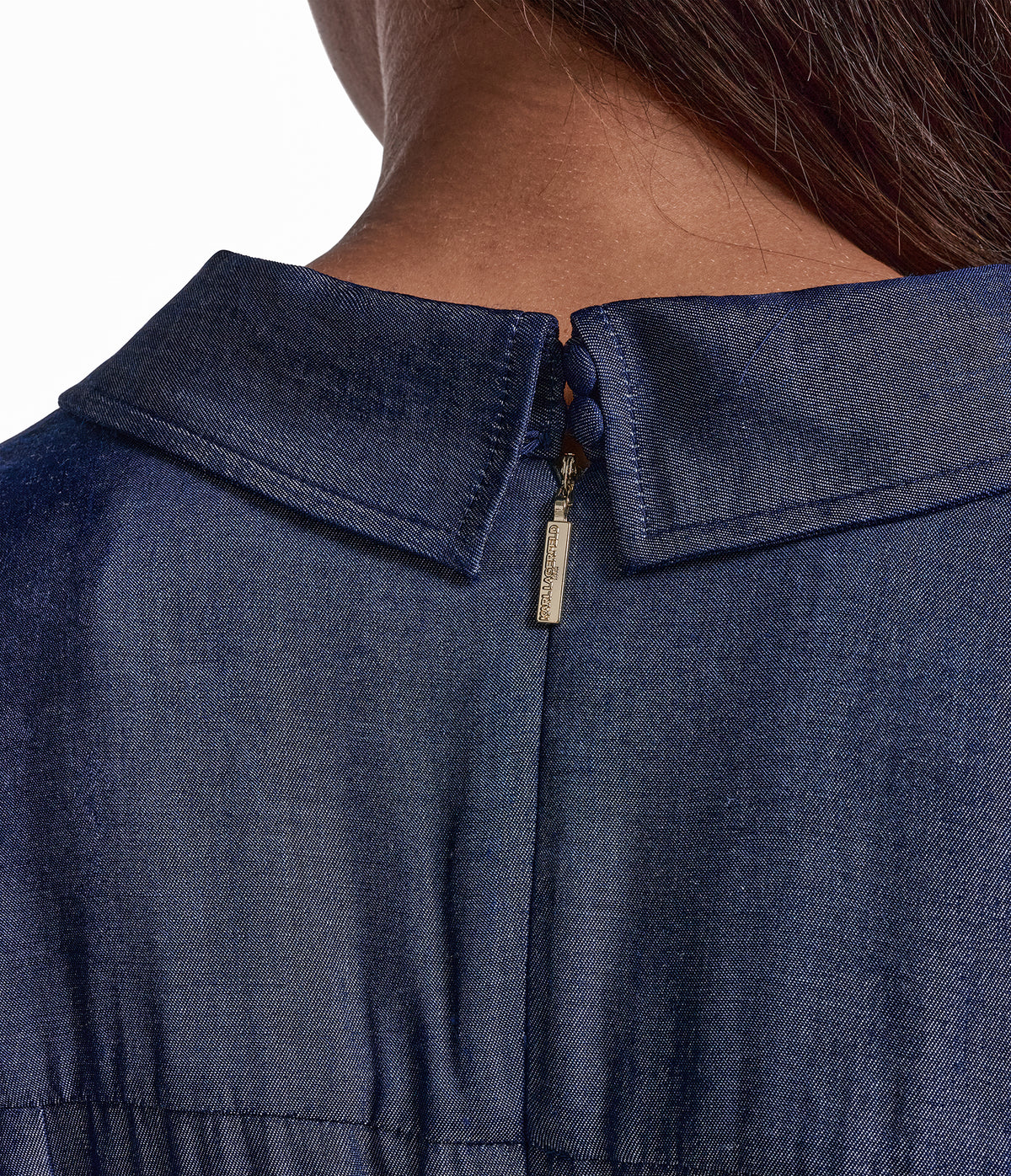 DENIM SHIRT DRESS VIEW 7 DENIM SHIRT DRESS VIEW 7
