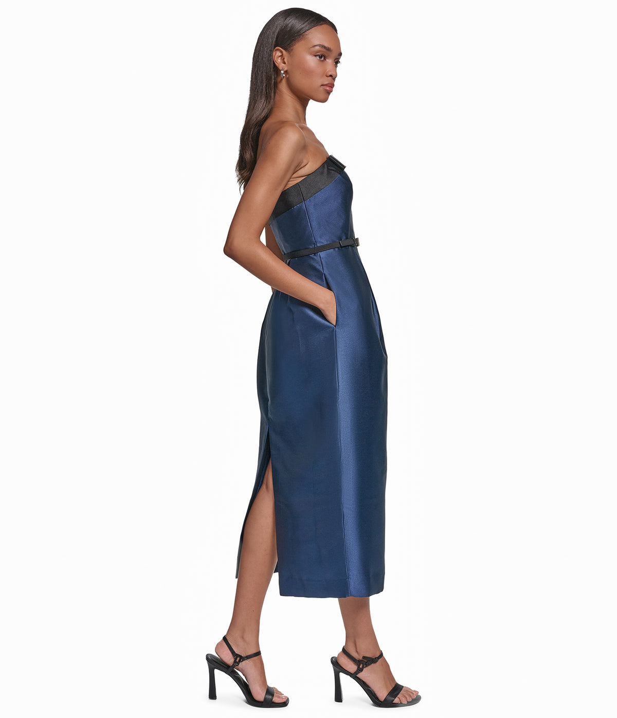 COCKTAIL MIDI SHEATH VIEW 3 COCKTAIL MIDI SHEATH VIEW 3