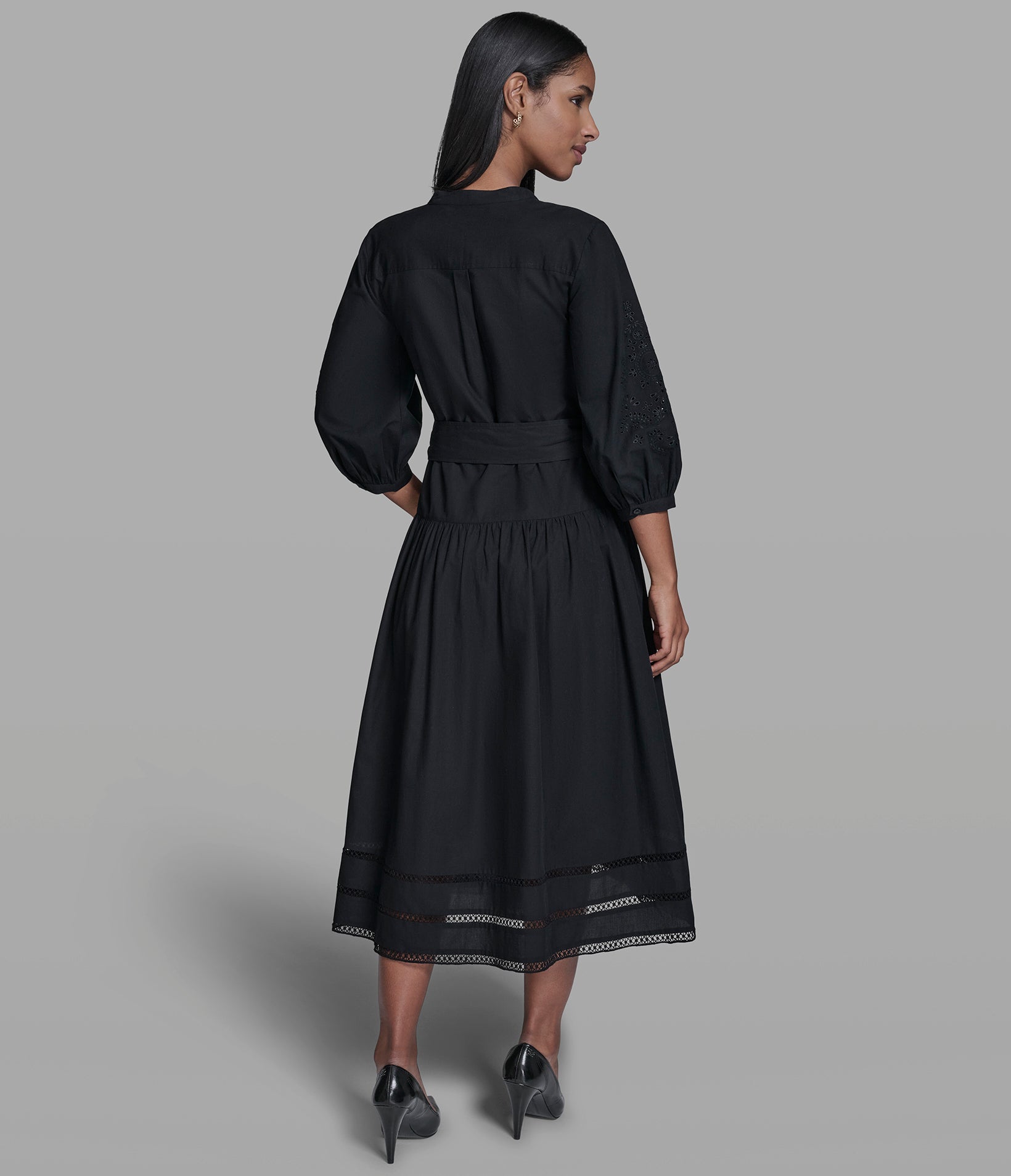 EYELET HEM SHIRT DRESS View 2 | Women's Dresses & Jumpsuits EYELET HEM SHIRT DRESS View 2 | Women's Dresses & Jumpsuits