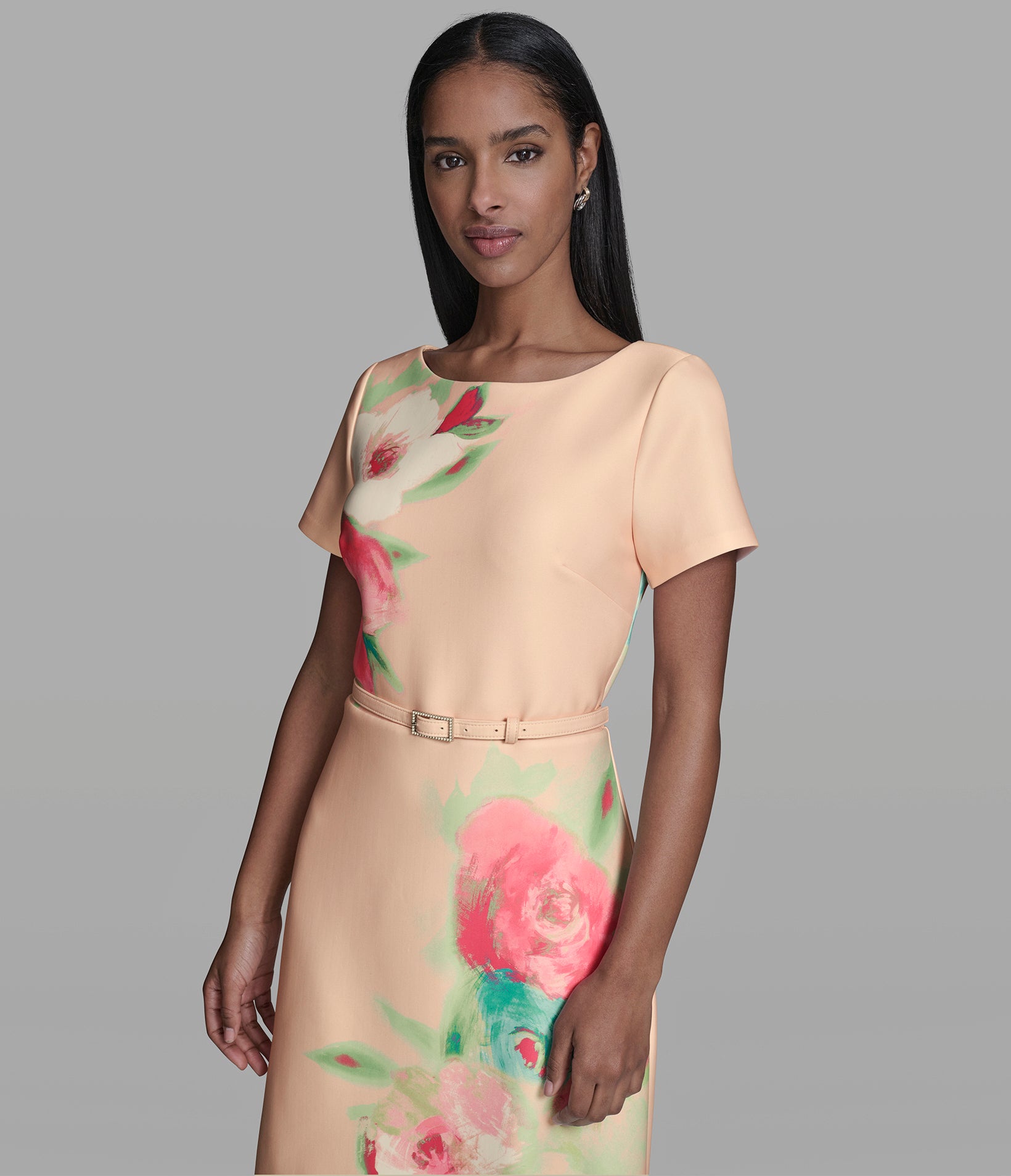 FLORAL PRINT DRESS VIEW 4 | Women's Clothing FLORAL PRINT DRESS VIEW 4 | Women's Clothing