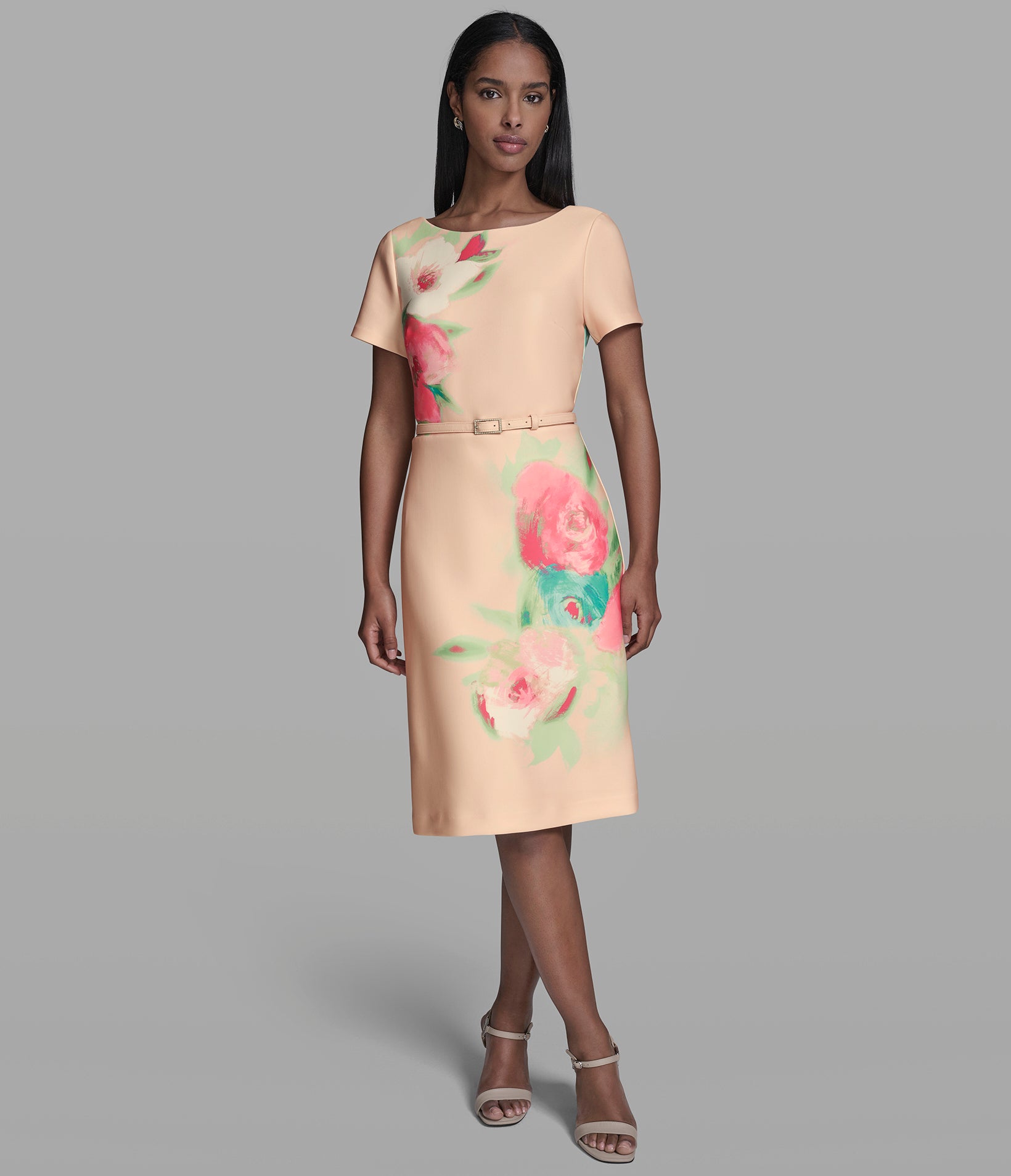 FLORAL PRINT DRESS View 1 | Women's Clothing FLORAL PRINT DRESS View 1 | Women's Clothing