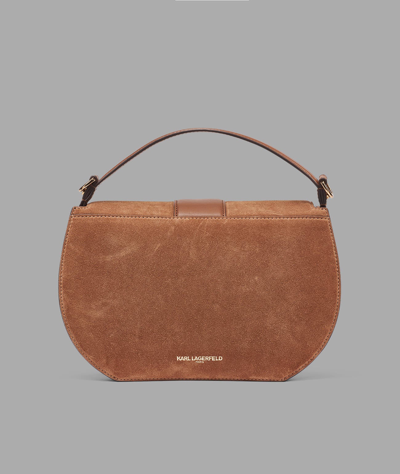Jocelina Suede Shoulder Bag | Shoulder Bags | Karl Lagerfeld Paris