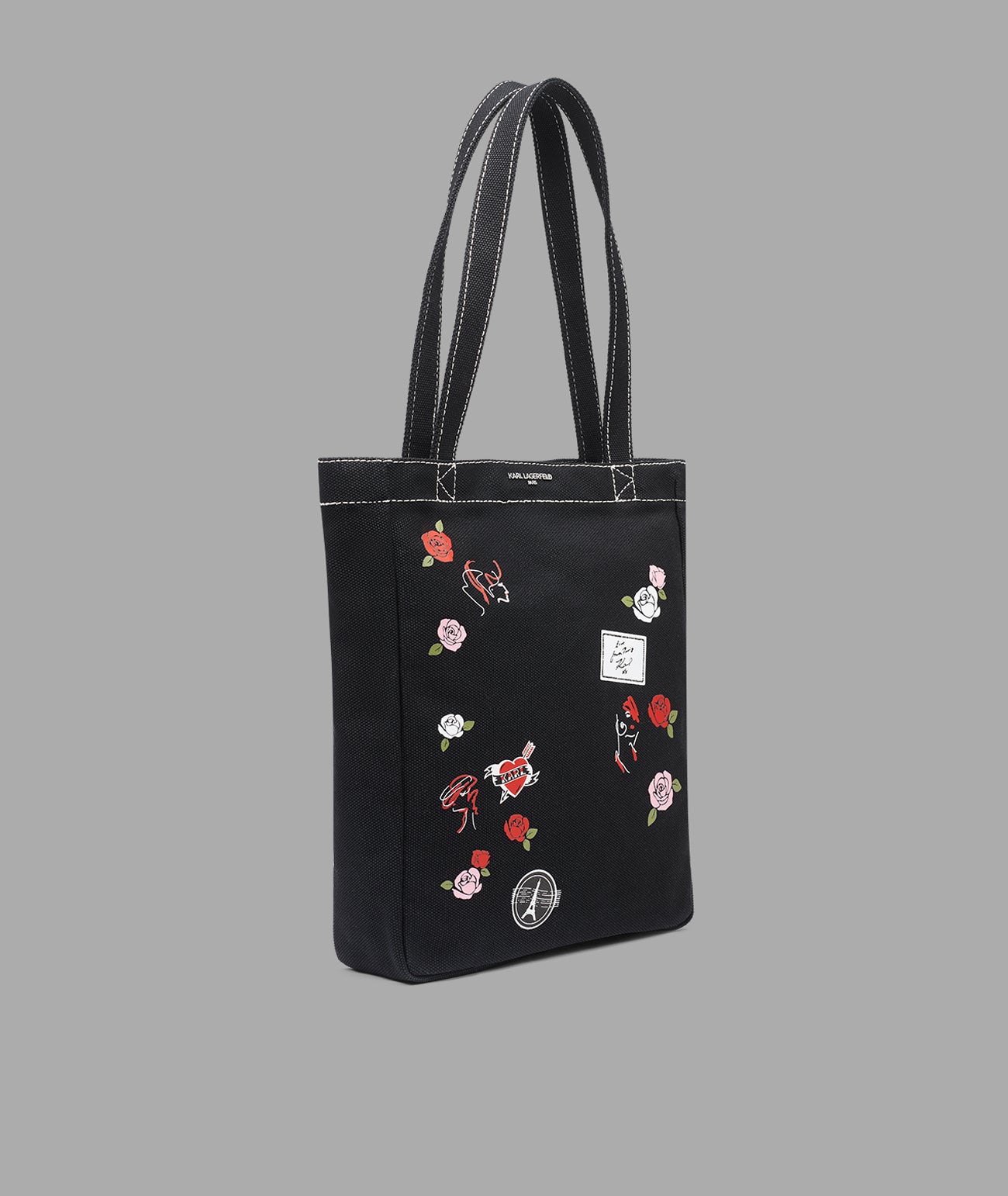 CANNES FLORAL CANVAS TOTE View 2 | The Handbag Edit CANNES FLORAL CANVAS TOTE View 2 | The Handbag Edit