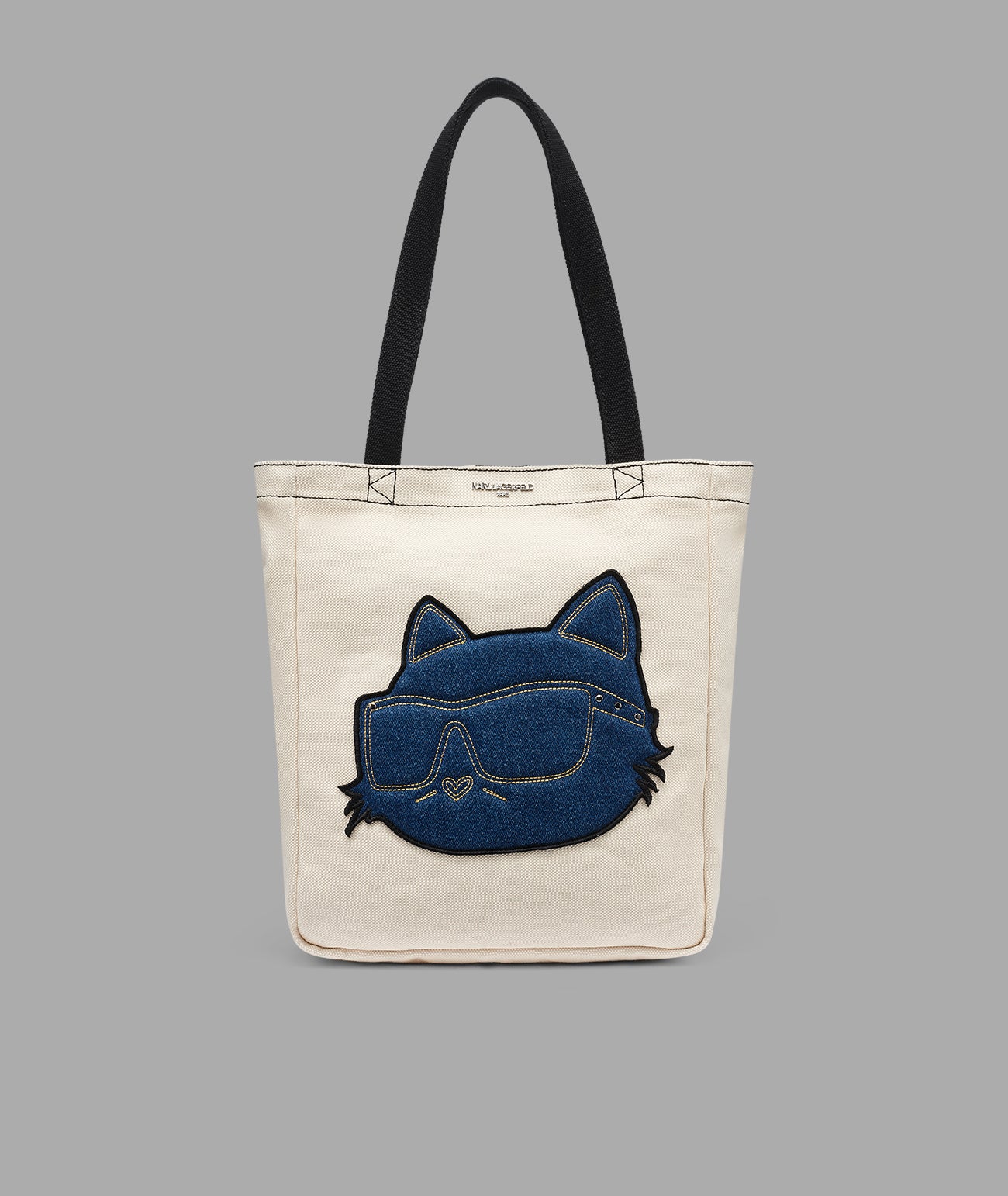 CANNES DENIM CHOUPETTE CANVAS TOTE View 1 | The Handbag Edit CANNES DENIM CHOUPETTE CANVAS TOTE View 1 | The Handbag Edit