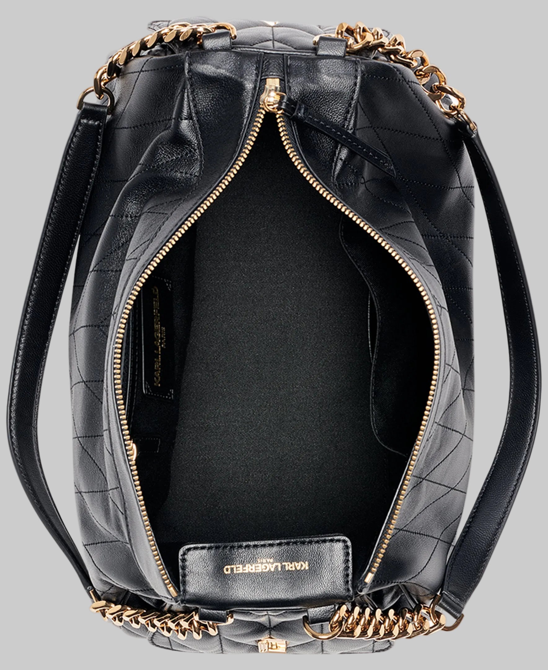 LAFAYETTE SATCHEL WITH KARL PUFF CHARM VIEW 5 | Wear to Work LAFAYETTE SATCHEL WITH KARL PUFF CHARM VIEW 5 | Wear to Work