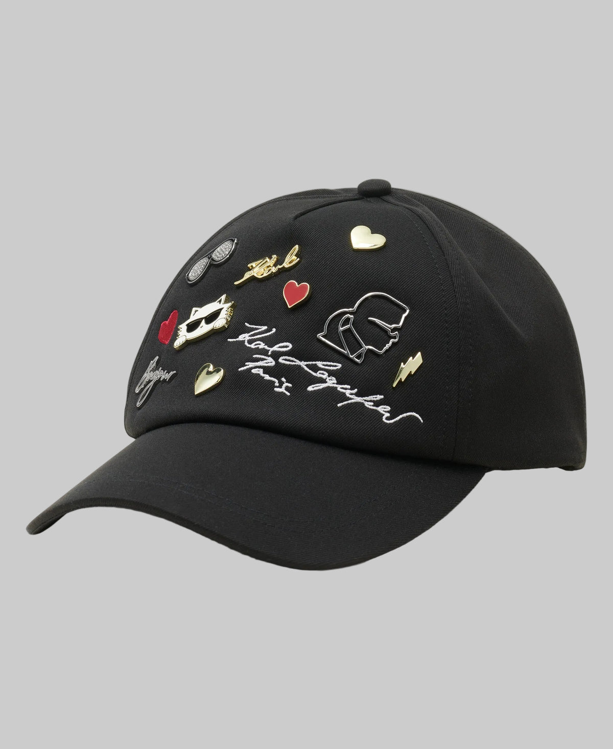 Karl Lagerfeld Paris black Cate Pins Baseball cap. OSFA. m28832057897_1.jpg?1760208546 main image 4